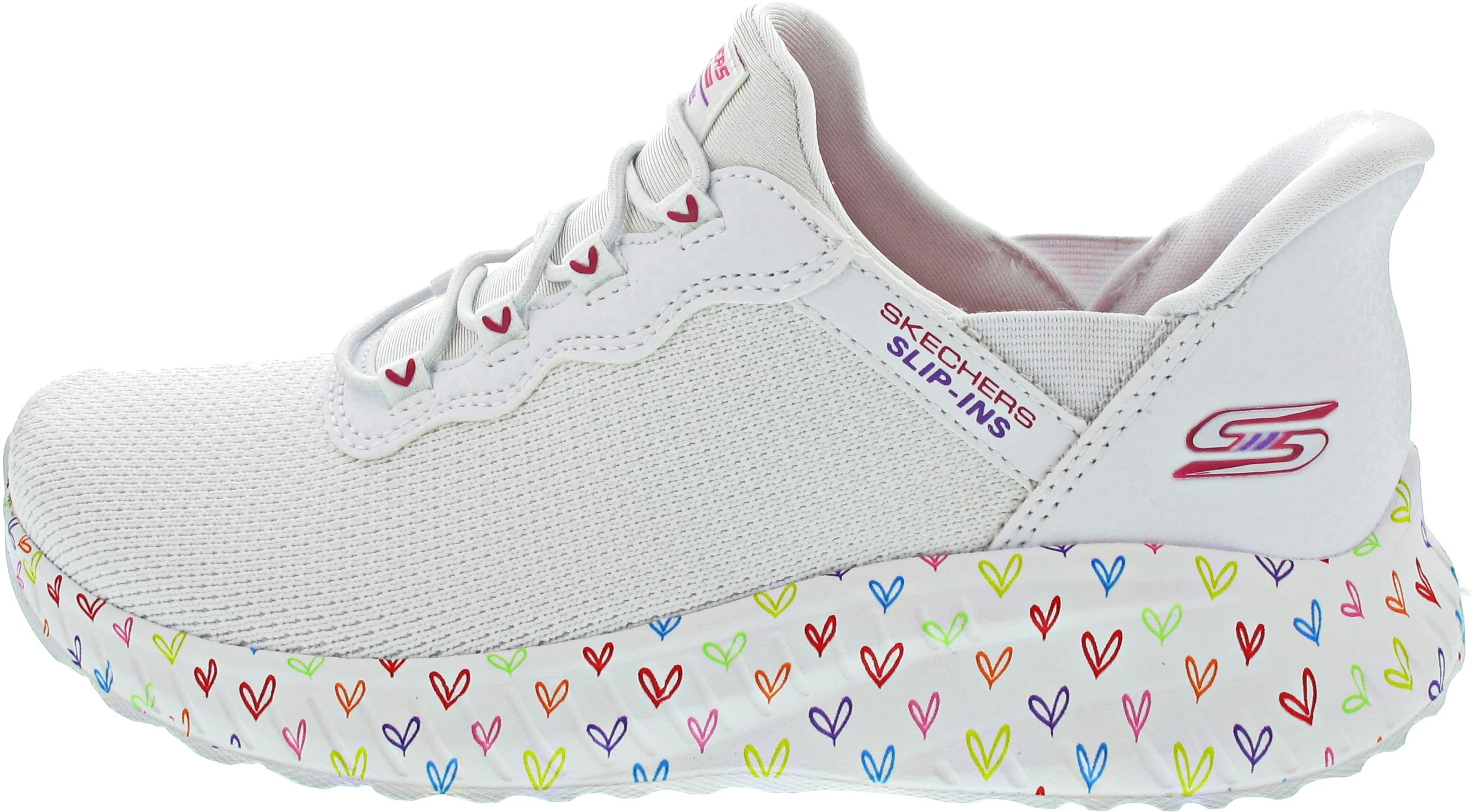 Skechers Slip-Ins:Bobs Squad Chaos Slipper Weiß - Image 7