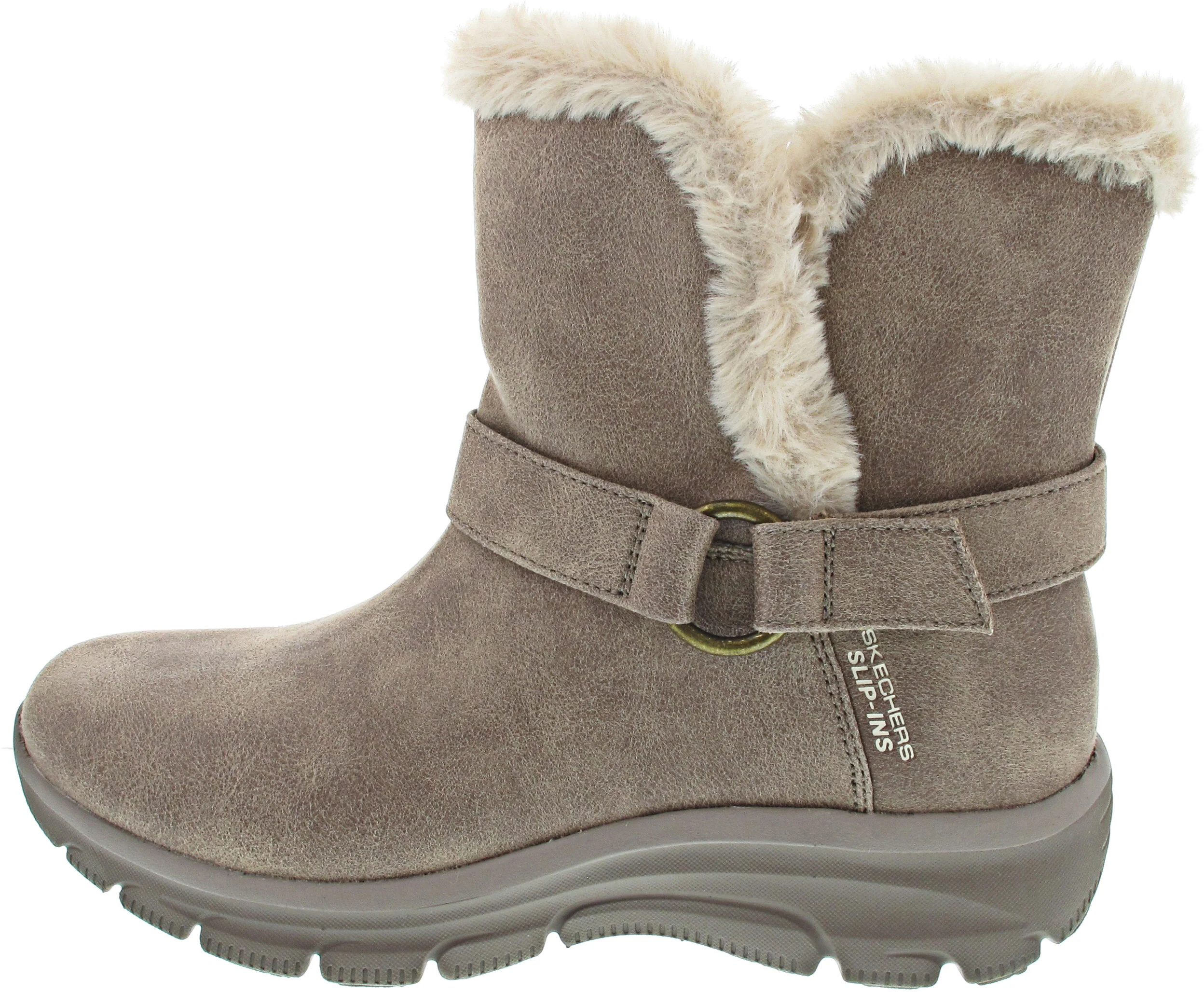 Skechers Slip-Ins: Easy Going-Drea Stiefelette Beige - Image 2