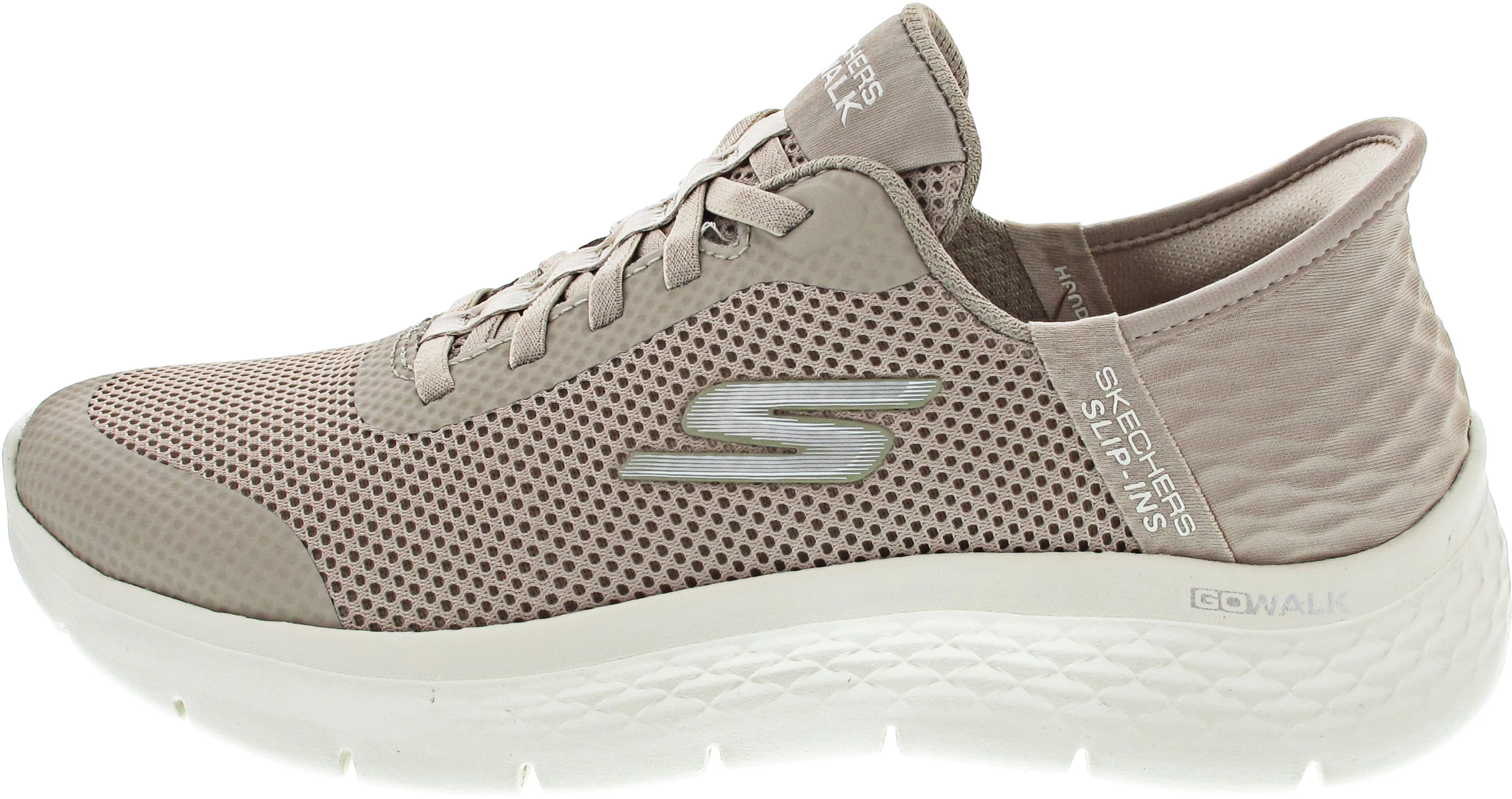 Skechers Slip-Ins:Go Walk Flex-Gra Slipper Beige - Image 4
