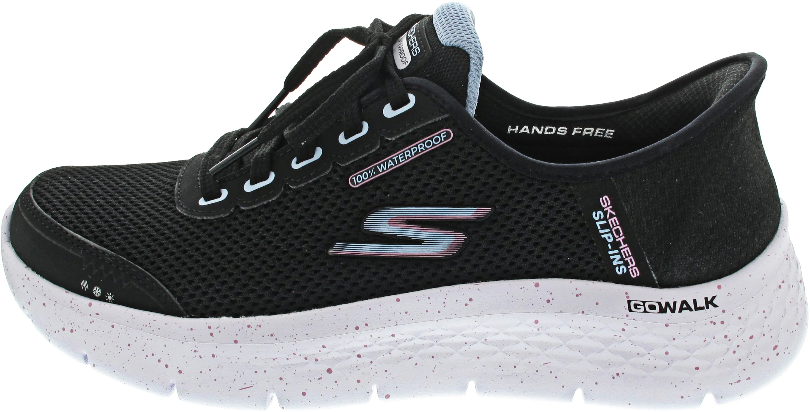 Skechers Slip-Ins: Go Walk Flex Sneaker Schwarz - Image 2
