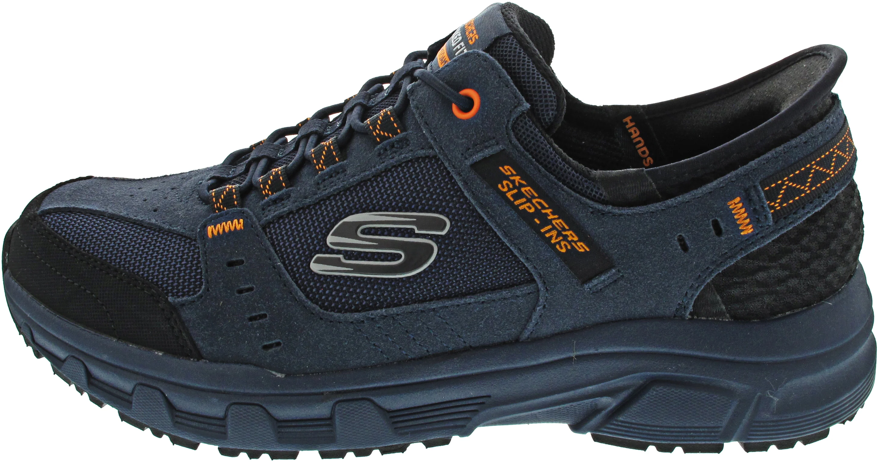 Skechers Slip-Ins:Oak Canyon-Consi Slipper Blau - Image 7