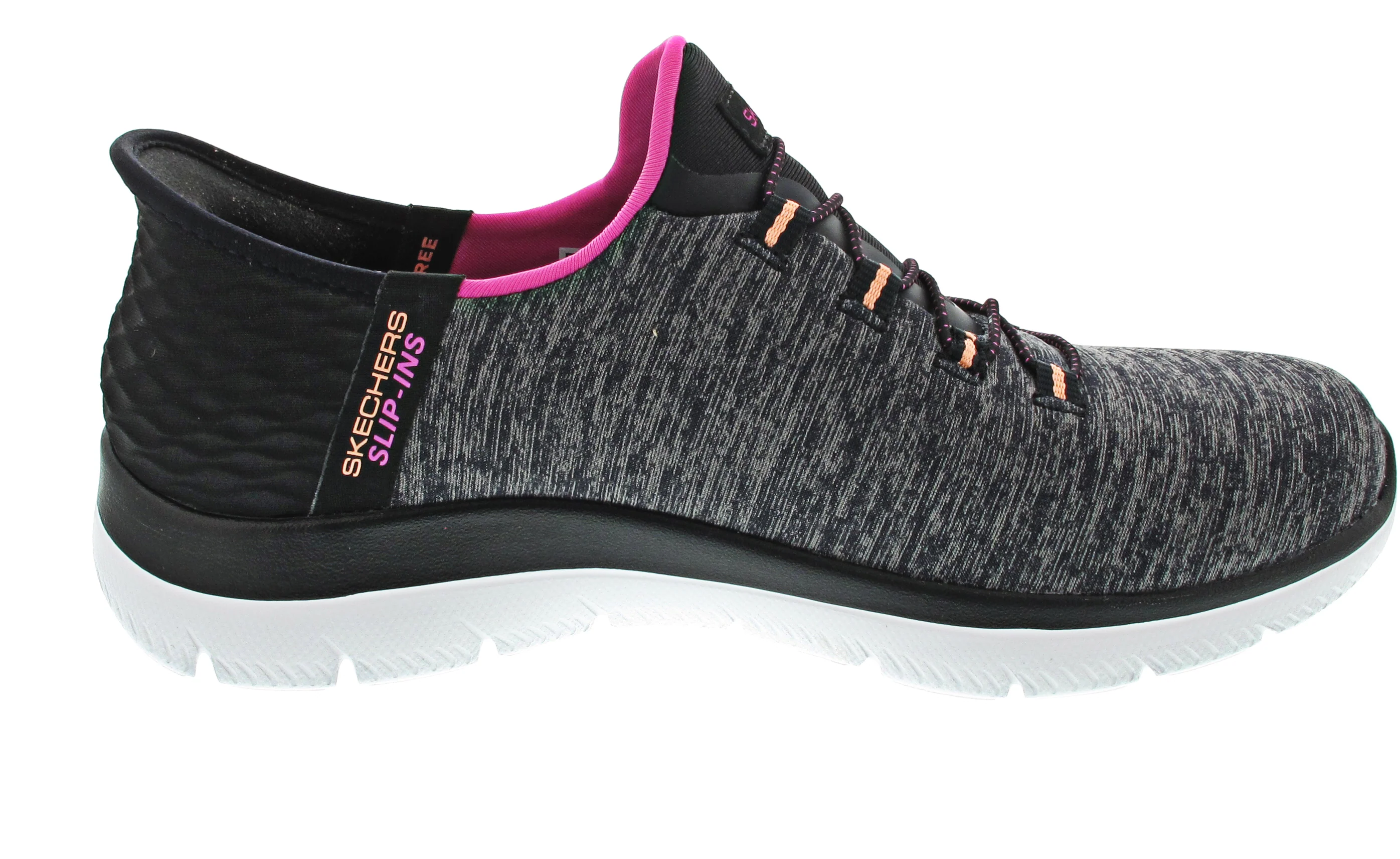 Skechers Slip-Ins:Summits-Dazzling Slipper Schwarz - Image 7