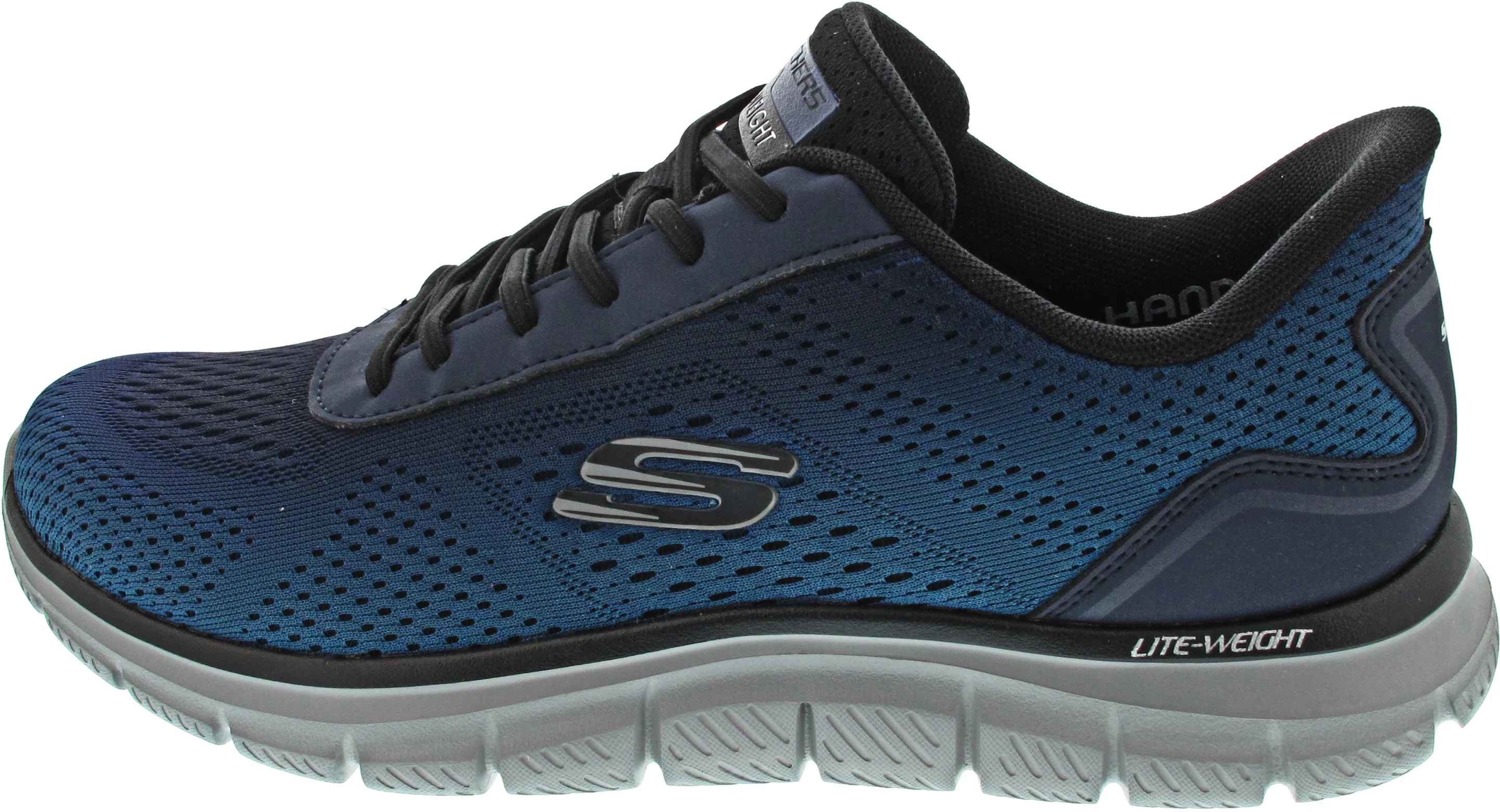 Skechers Slip-Ins: Track - Revno Slipper Blau - Image 3