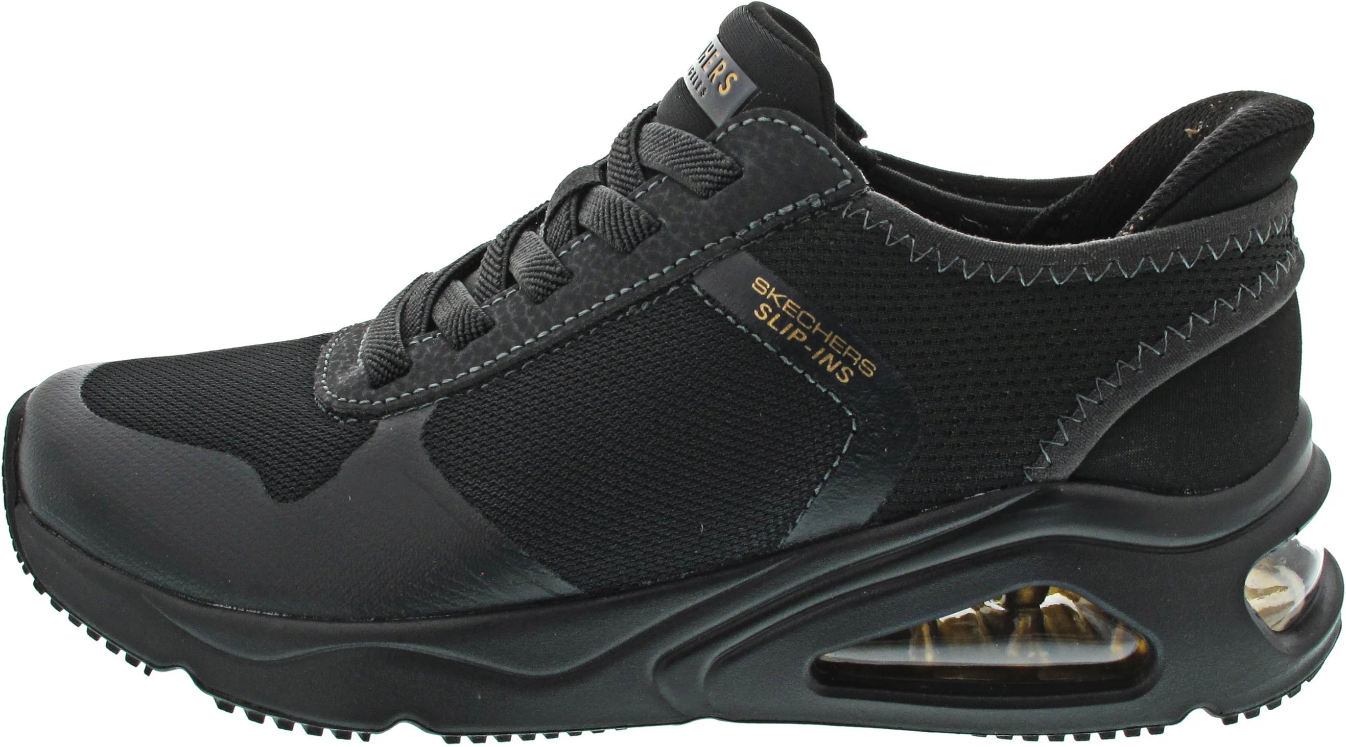 Skechers Slip-Ins: Tres-Air Uno-Ea Slipper Schwarz