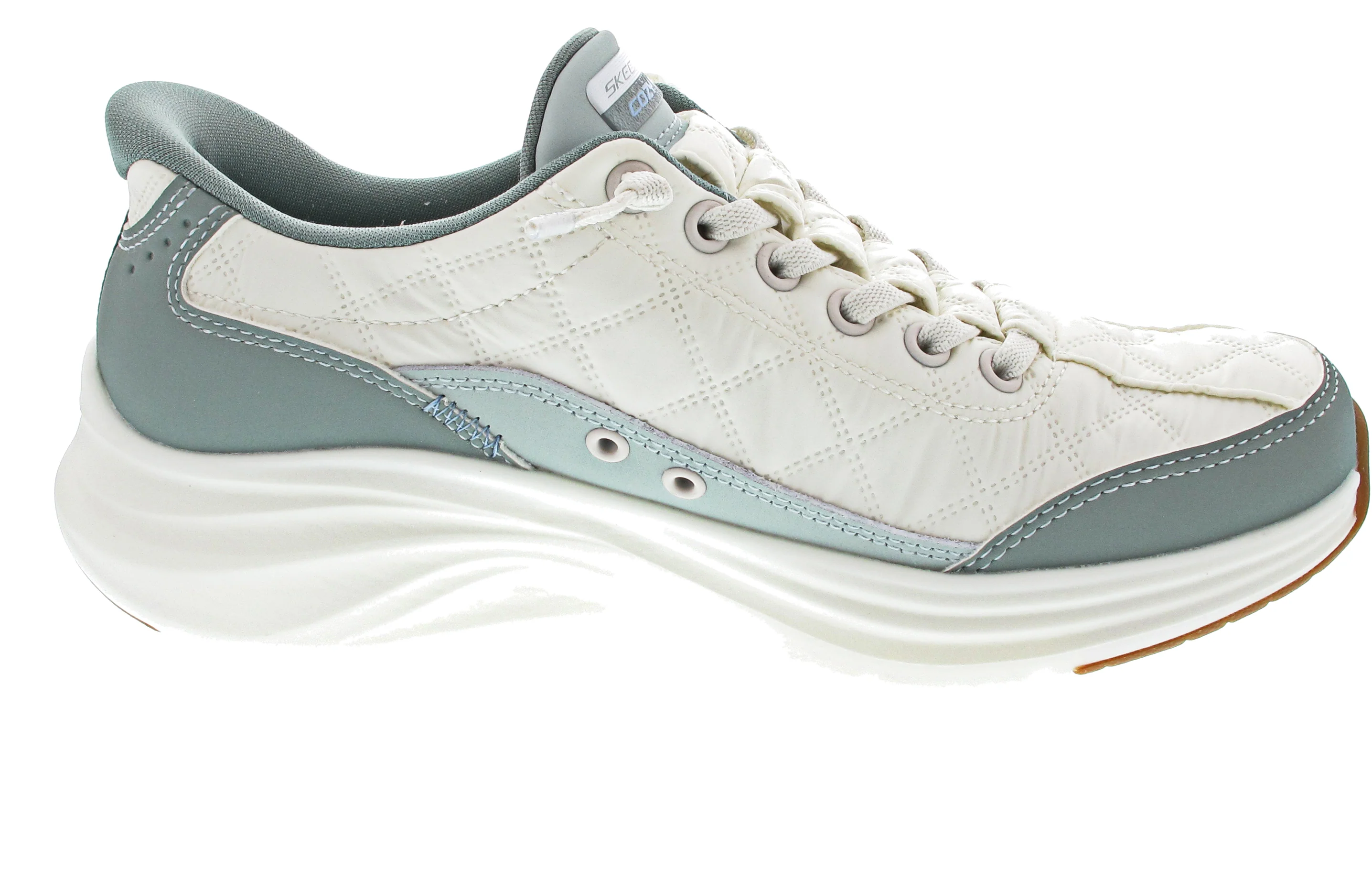 Skechers SlipIns: Contour Foam Slipper Grün - Image 15