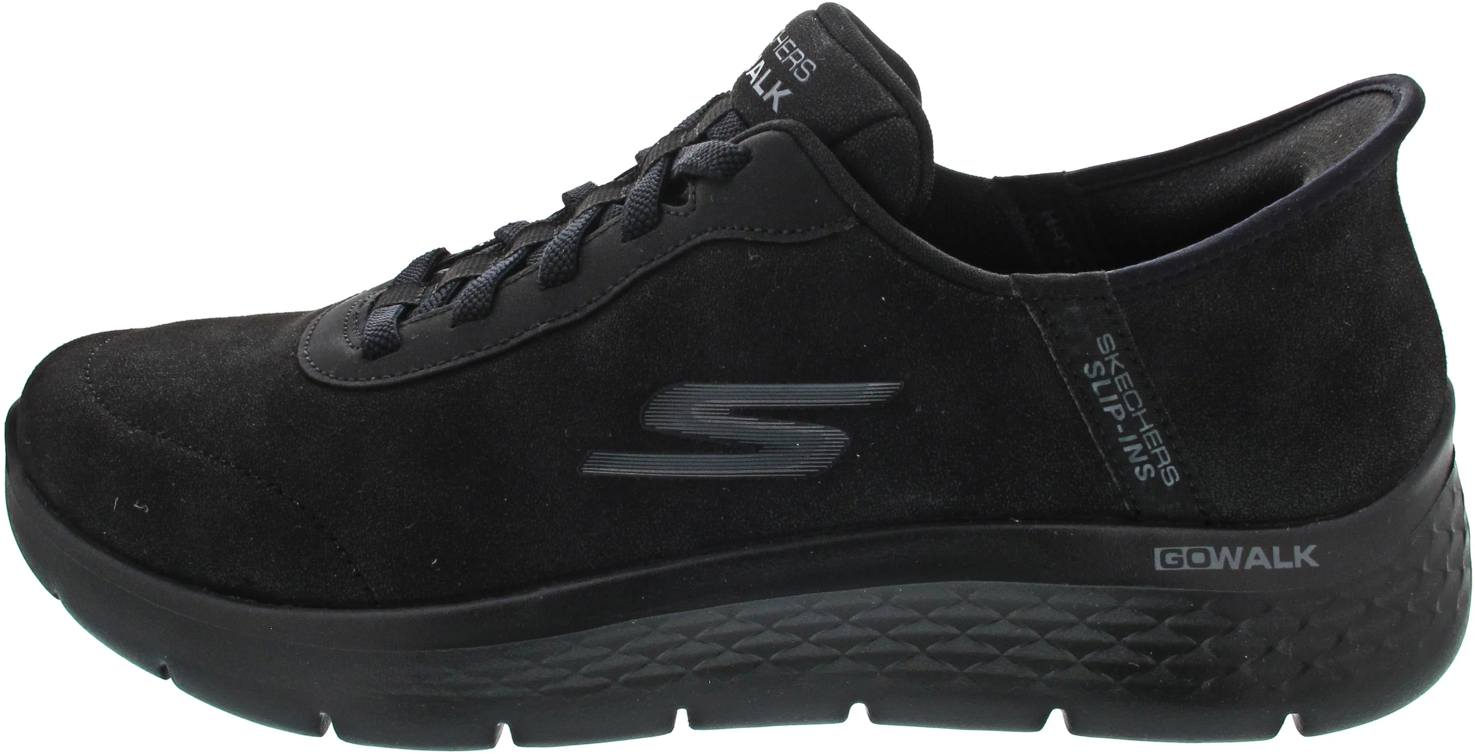 Skechers SlipIns: Go Walk Flex-Smo Slipper Schwarz - Image 8