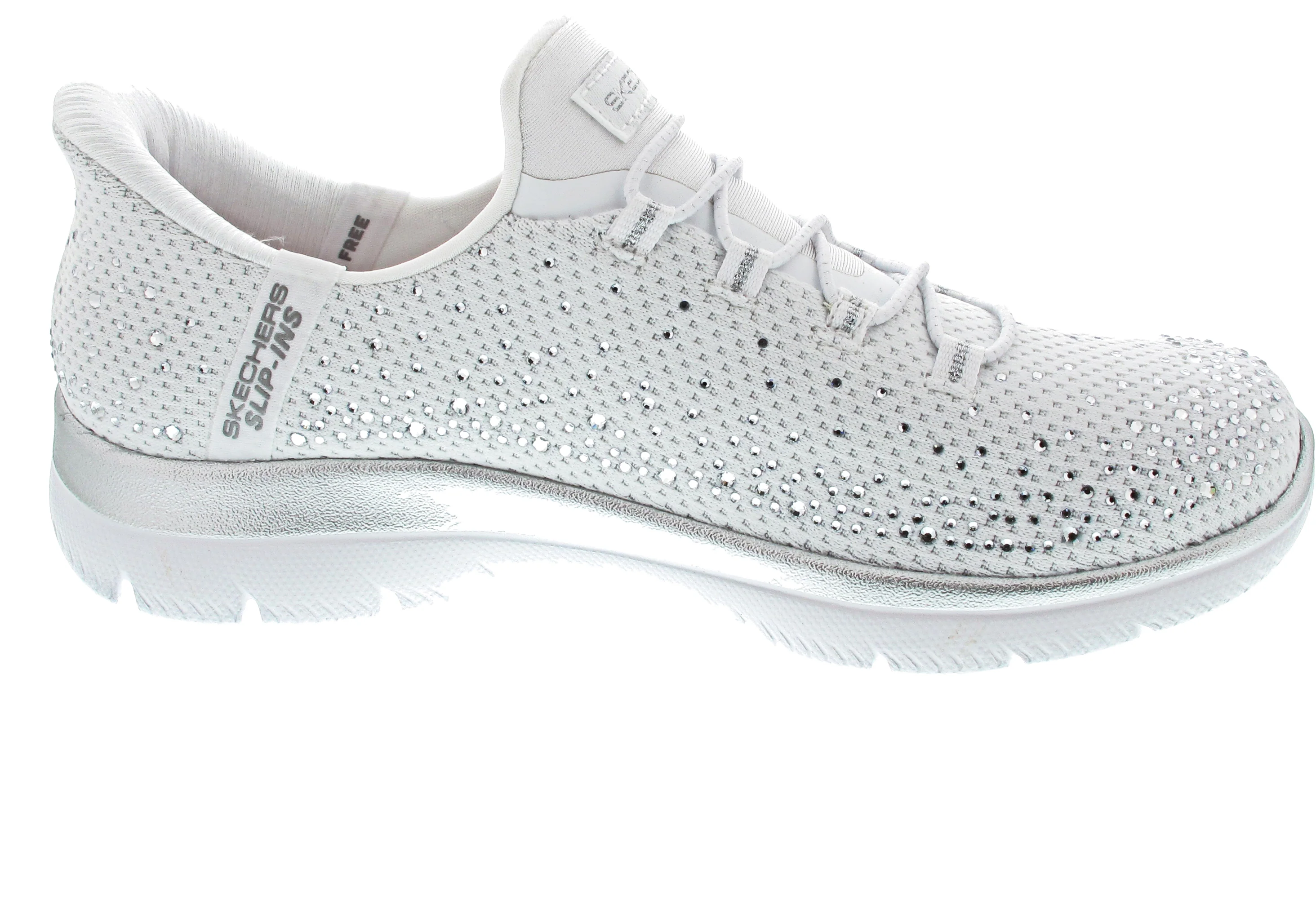 Skechers SlipIns: Summits-Brillian Slipper Weiß - Image 10