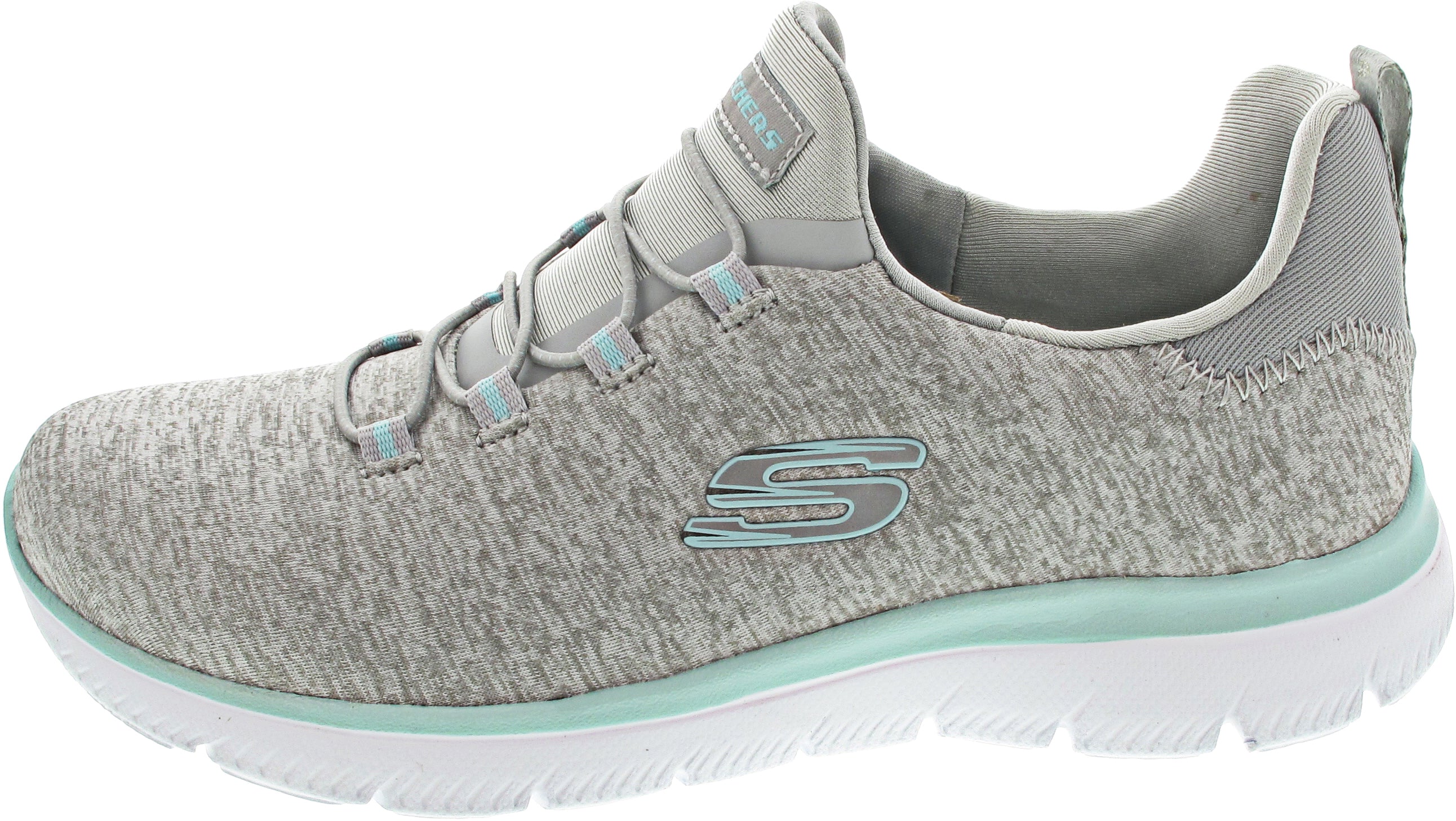 Skechers Summits Quick Getaway Slipper Grau