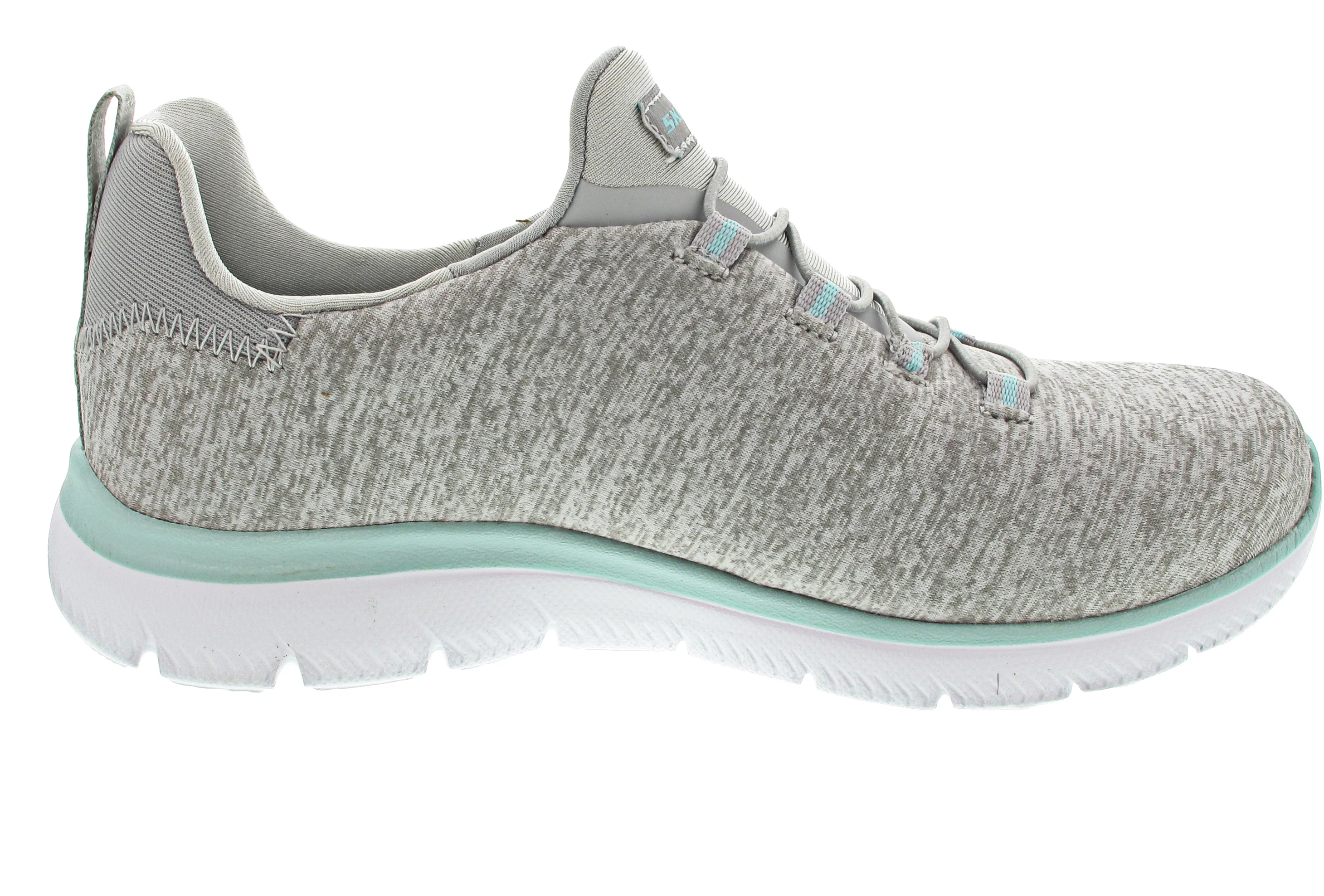 Skechers Summits Quick Getaway Slipper Grau - Image 3