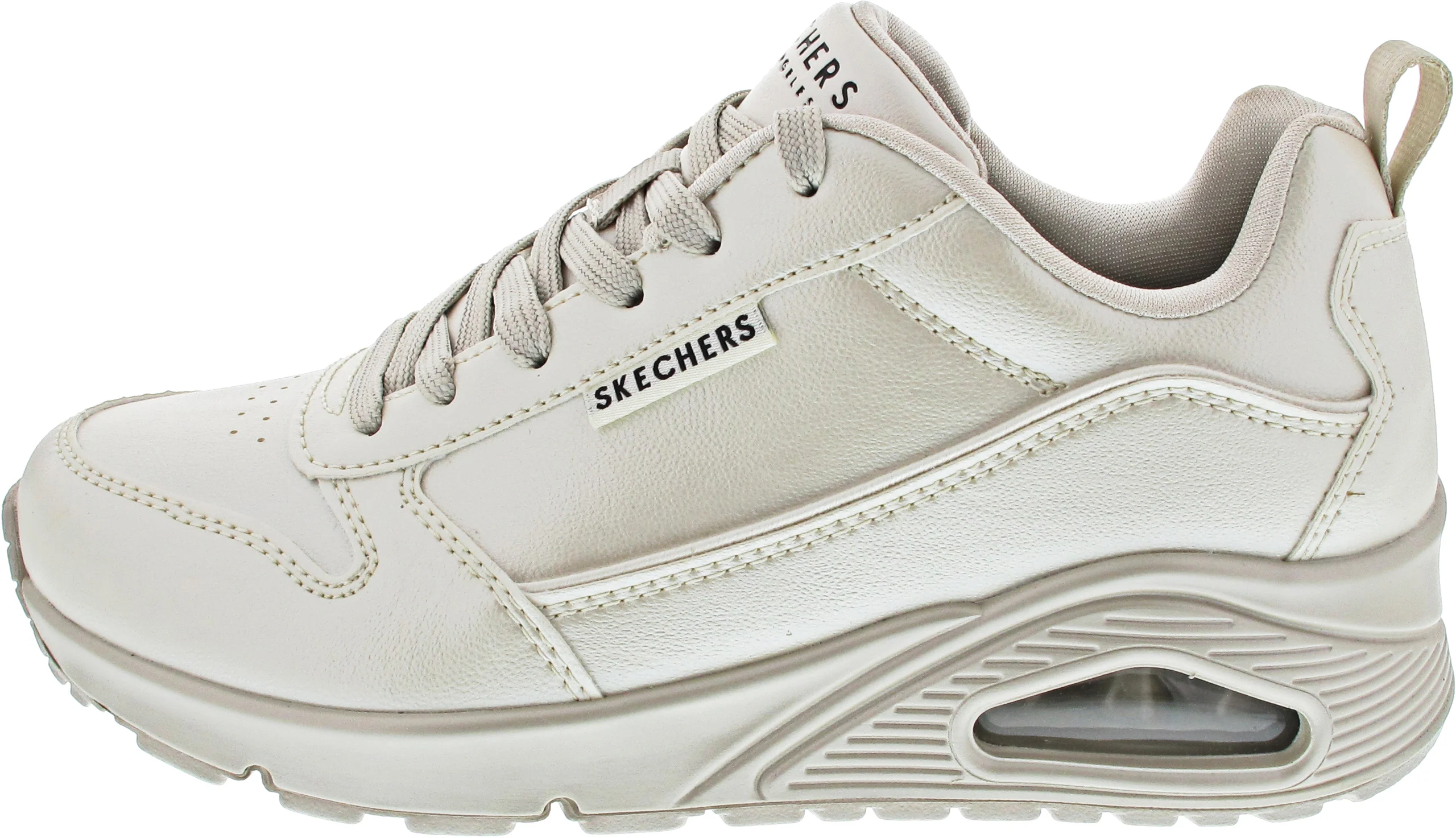 Skechers Uno-Galactic Gal Sneaker Beige - Image 2