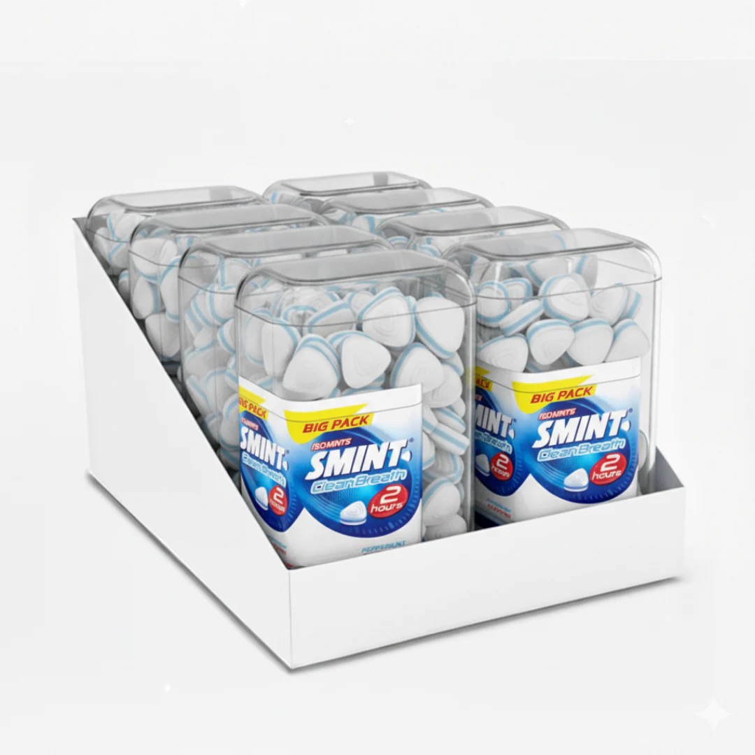 SMINT Clean Breath 3000x Bonbons im Nachfüllpack, Pfeffermint Drops, Zuckerfrei Mint - Image 4