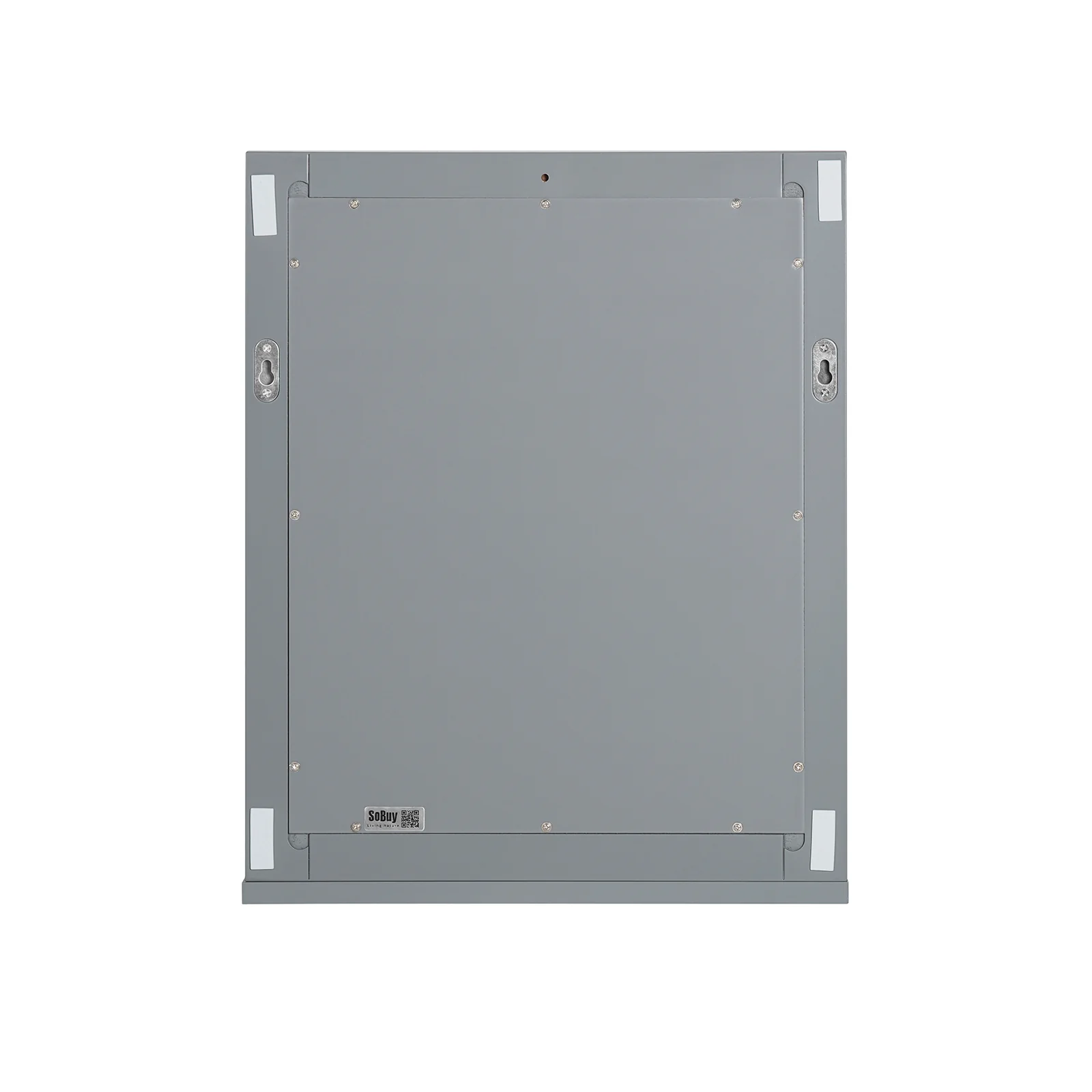 SoBuy Badezimmerschrank Hängend mit Spiegel und Ablage Weiß 40x49x10cm FRG129-W für Wandmontage - Image 20