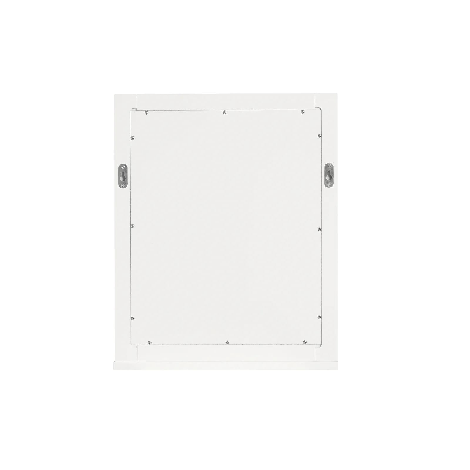 SoBuy Badezimmerschrank Hängend mit Spiegel und Ablage Weiß 40x49x10cm FRG129-W für Wandmontage - Image 3