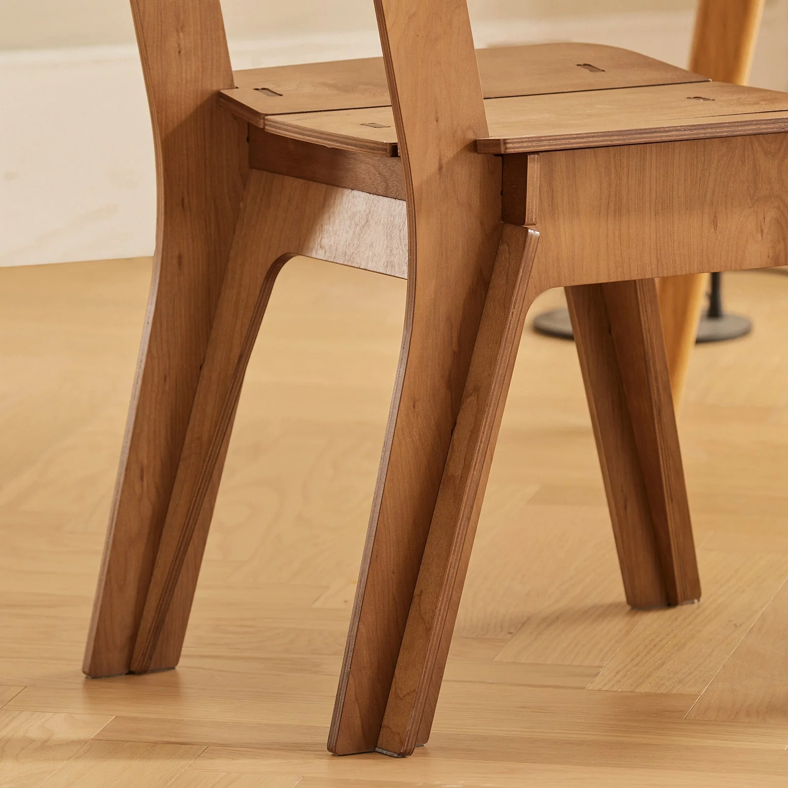 SoBuy Esszimmerstuhl HFST01-BR modern bequem langlebig braun - Image 17