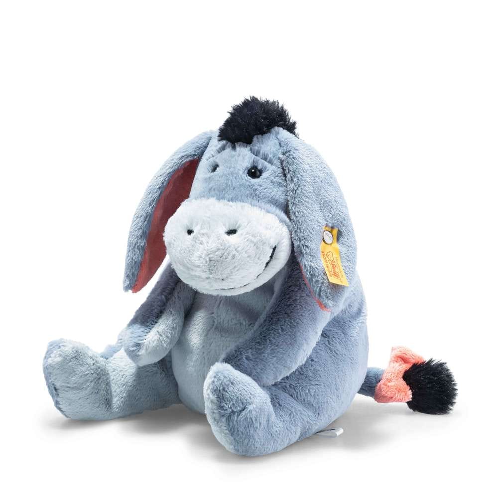 Soft Cuddly Friends Disney Originals I-Aah 25 cm blaugrau sitzend