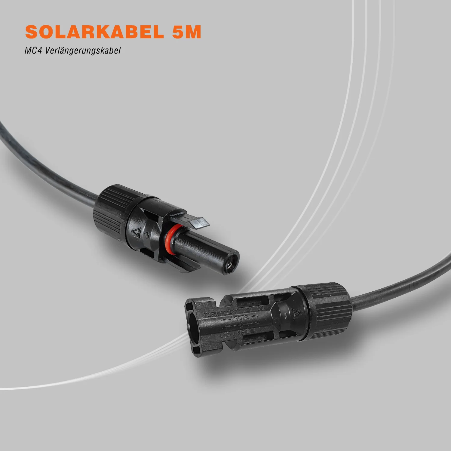 Solarkabel 5m Paar – Verlängerungskabel MC4 - Image 2