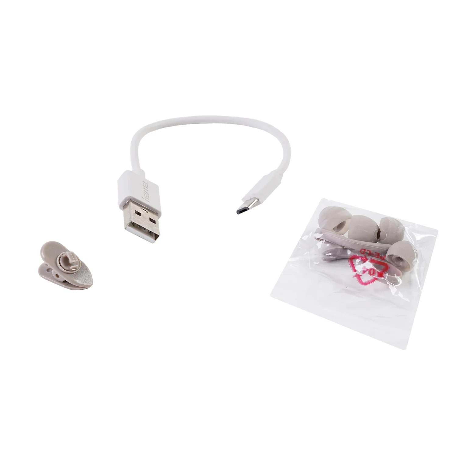 Sport Bluetooth-Kopfhörer Connect In-Ear Mikro Ear-Hook Weiß - Image 7