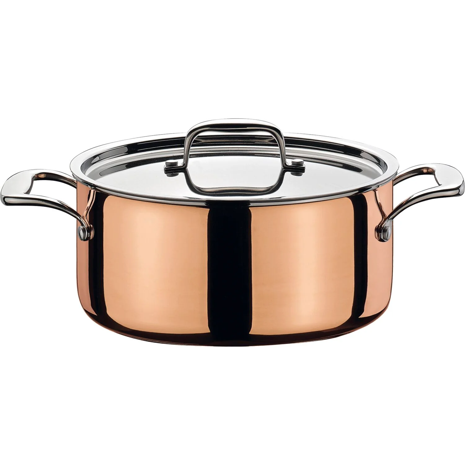 SPRING Culinox Bratentopf nieder, mit Deckel, Länge: 160 mm, Inhalt: 1,4 Liter