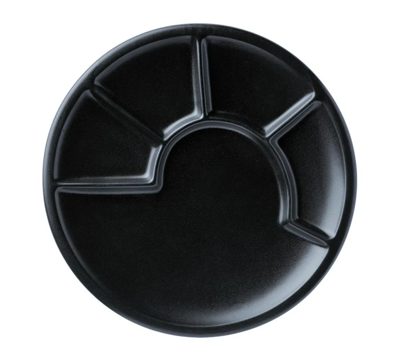 Spring Teller schwarz 23 cm Fondue