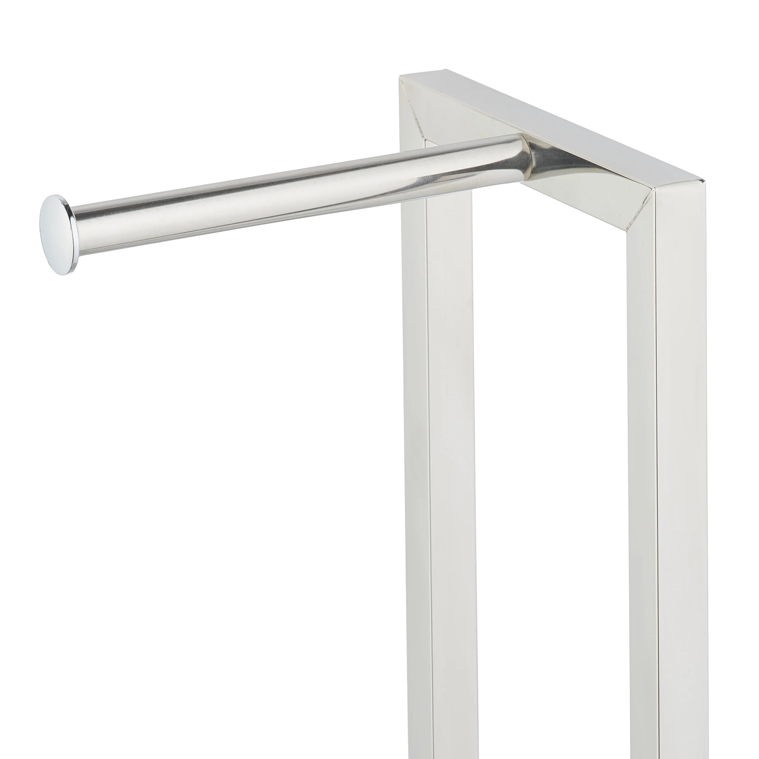 Stehende WC Garnitur Edelstahl & Glas - Image 6