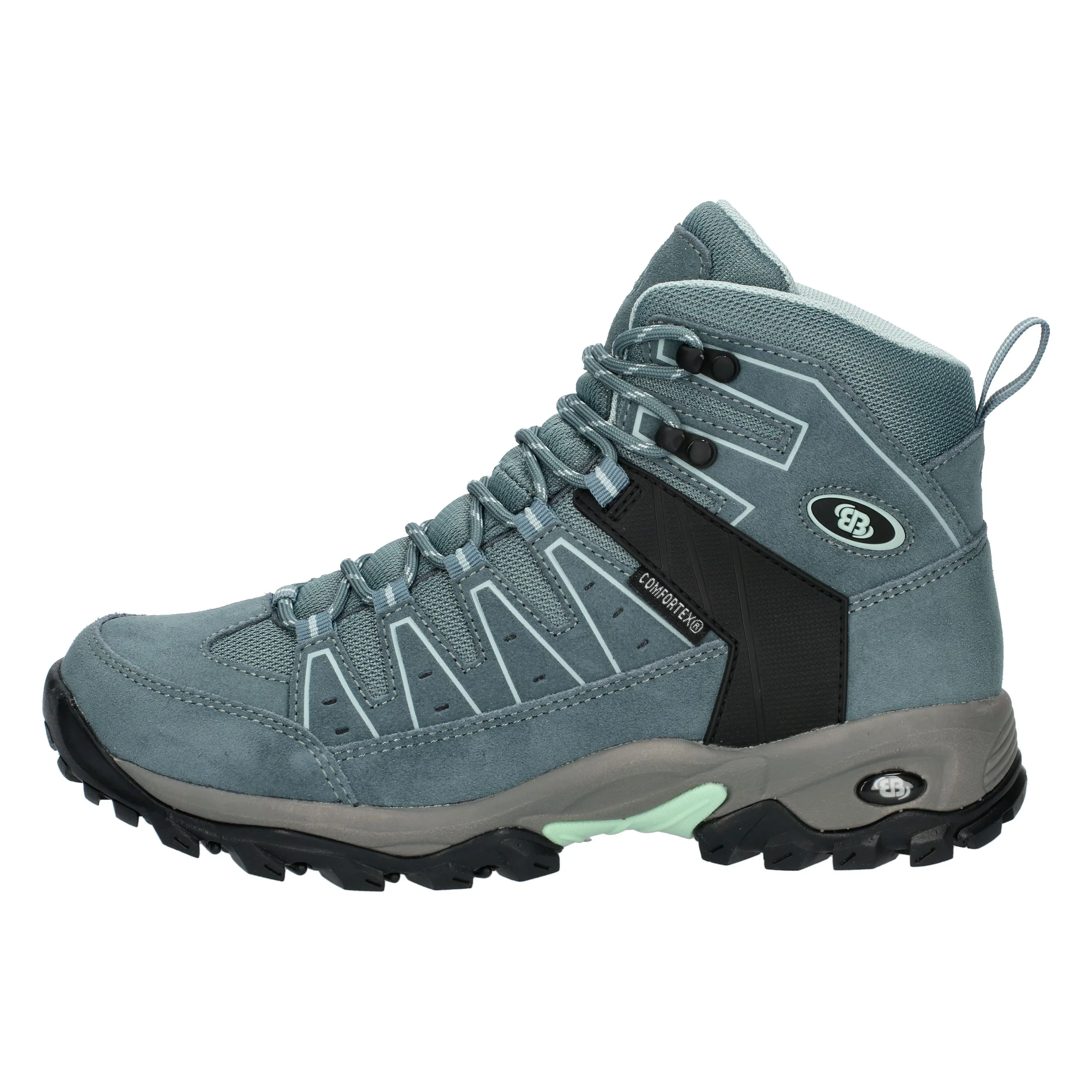 Stiefel Damen Schnürung wasserdicht türkis Brütting Mount Pinos High - Image 8