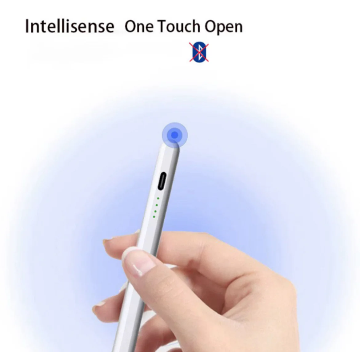 Stylus Pen für iPad USB-C Touchpen Eingabestift Weiß - Image 5