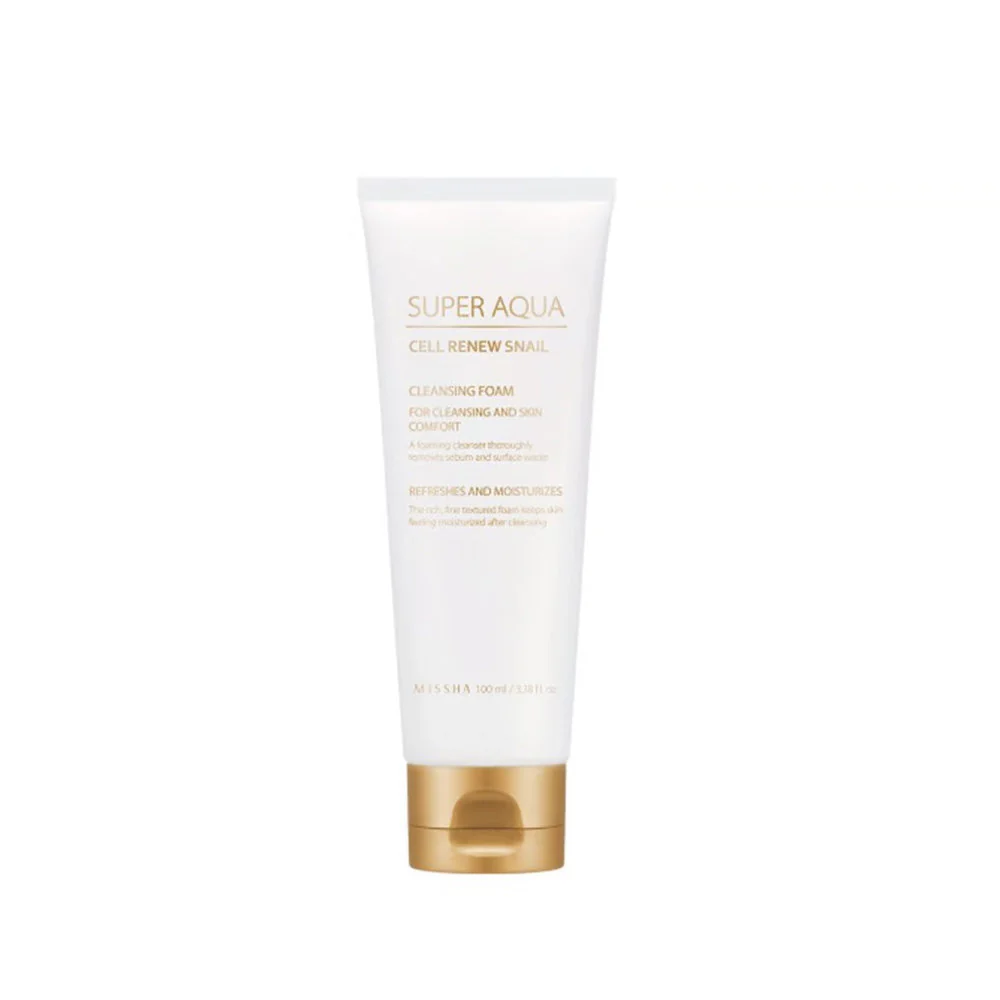 Super Aqua Cell Renew Snail Cleansing Foam - 100 ml