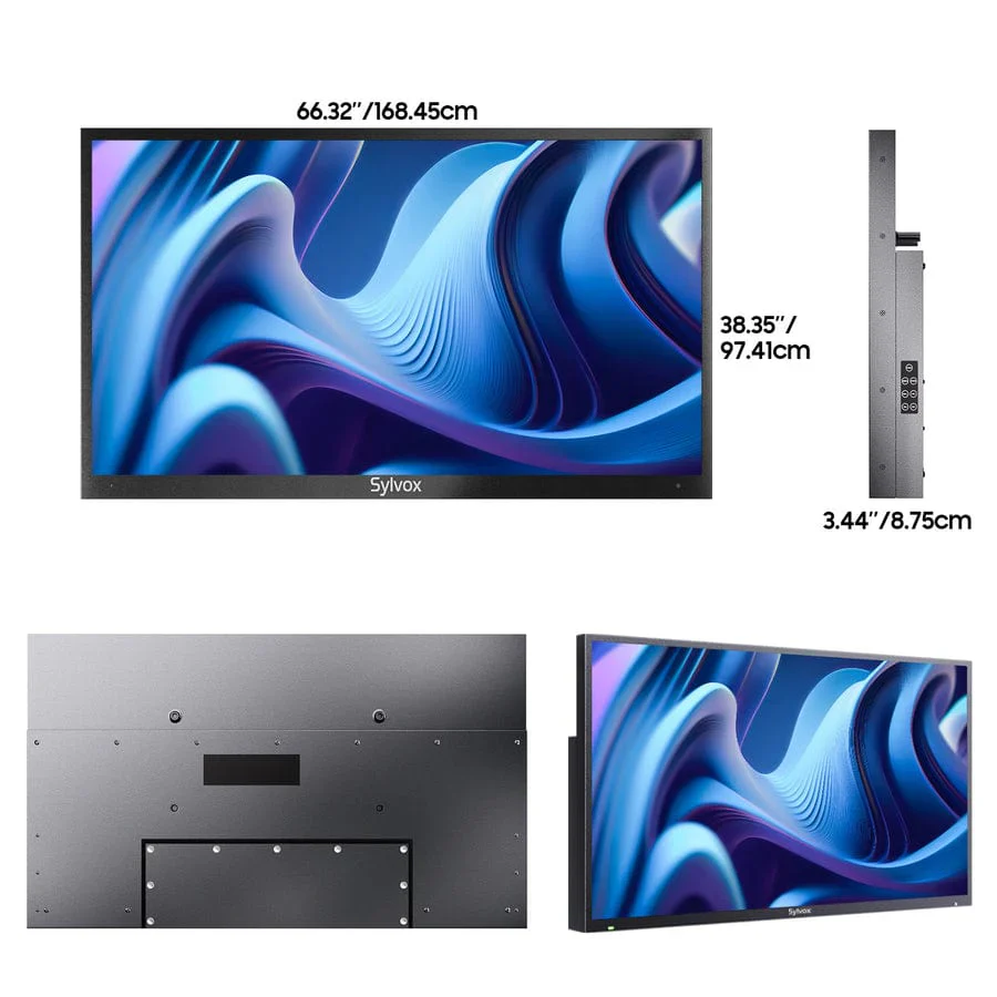 SYLVOX 109 cm / 43” Teilsonne Outdoor Google TV - Image 13