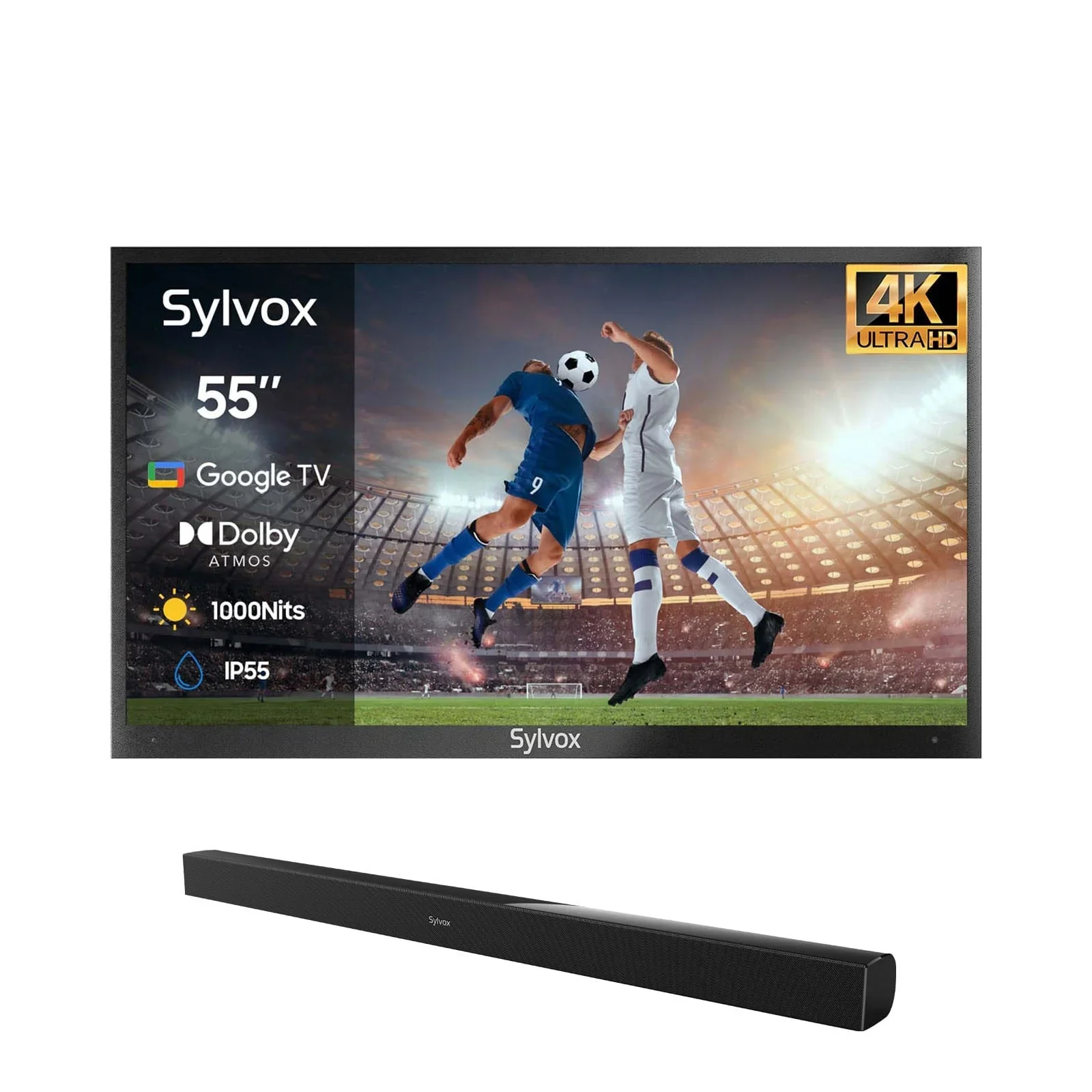 SYLVOX 109 cm / 43” Teilsonne Outdoor Google TV - Image 17