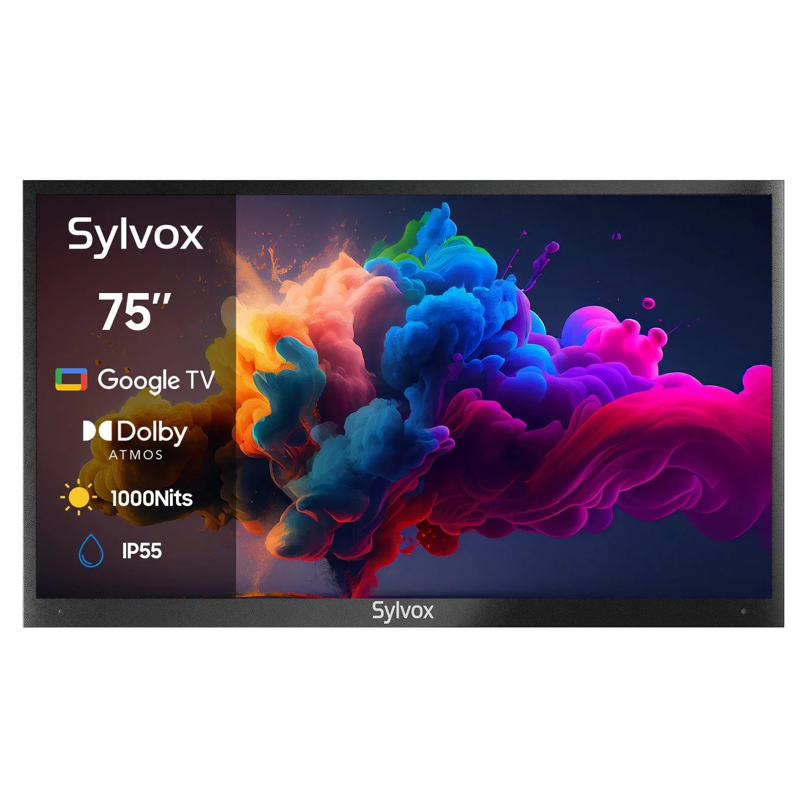 SYLVOX 165 cm / 65” Teilsonne Outdoor Google QLED TV - Image 3