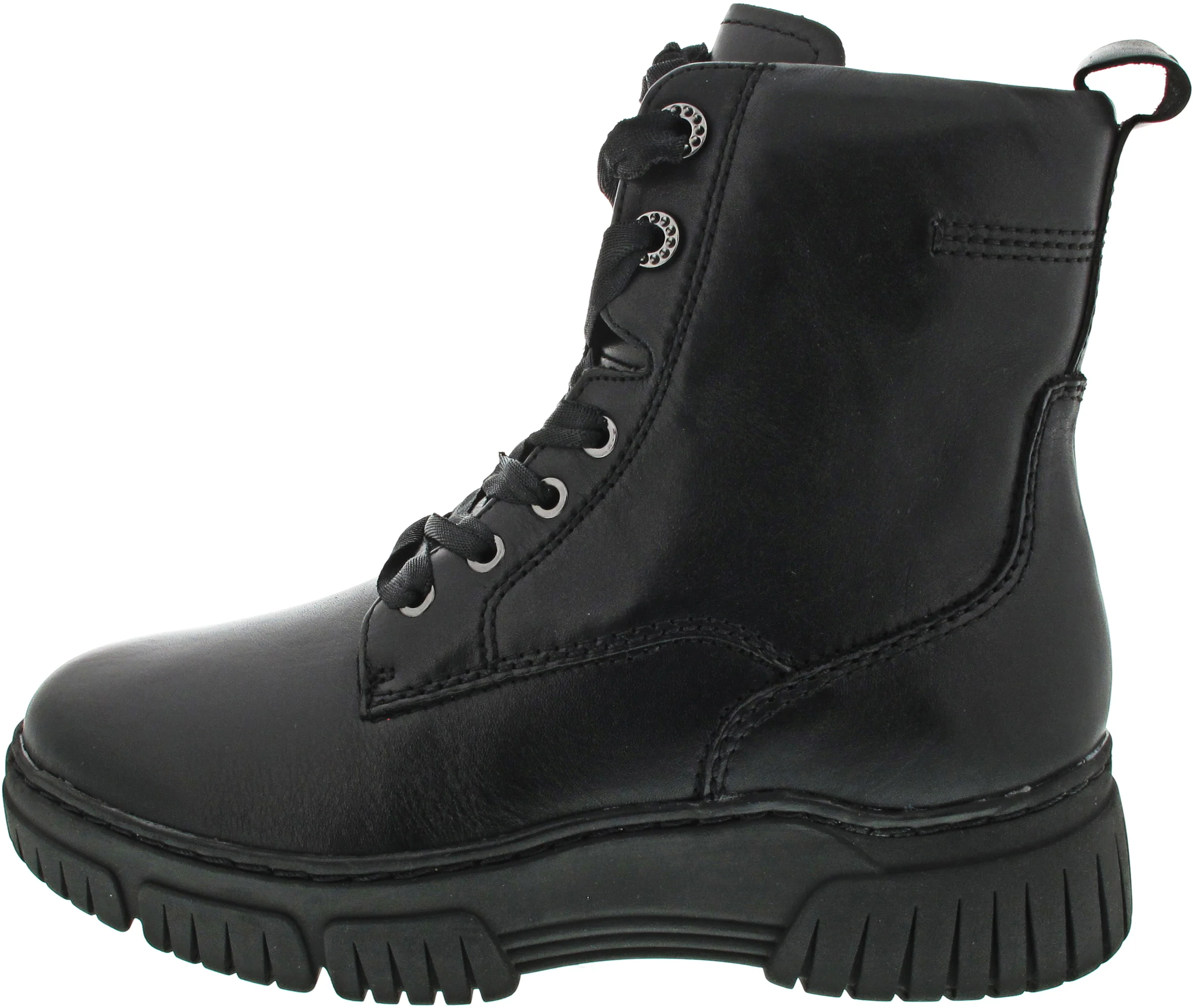 Tamaris Schnürstiefel Schwarz