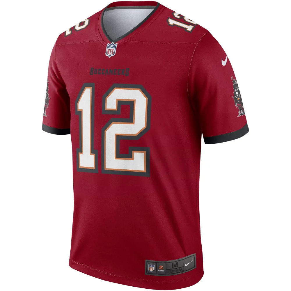 Tampa Bay Buccaneers Nike NFL Legend Jersey Brady 12 - Image 2