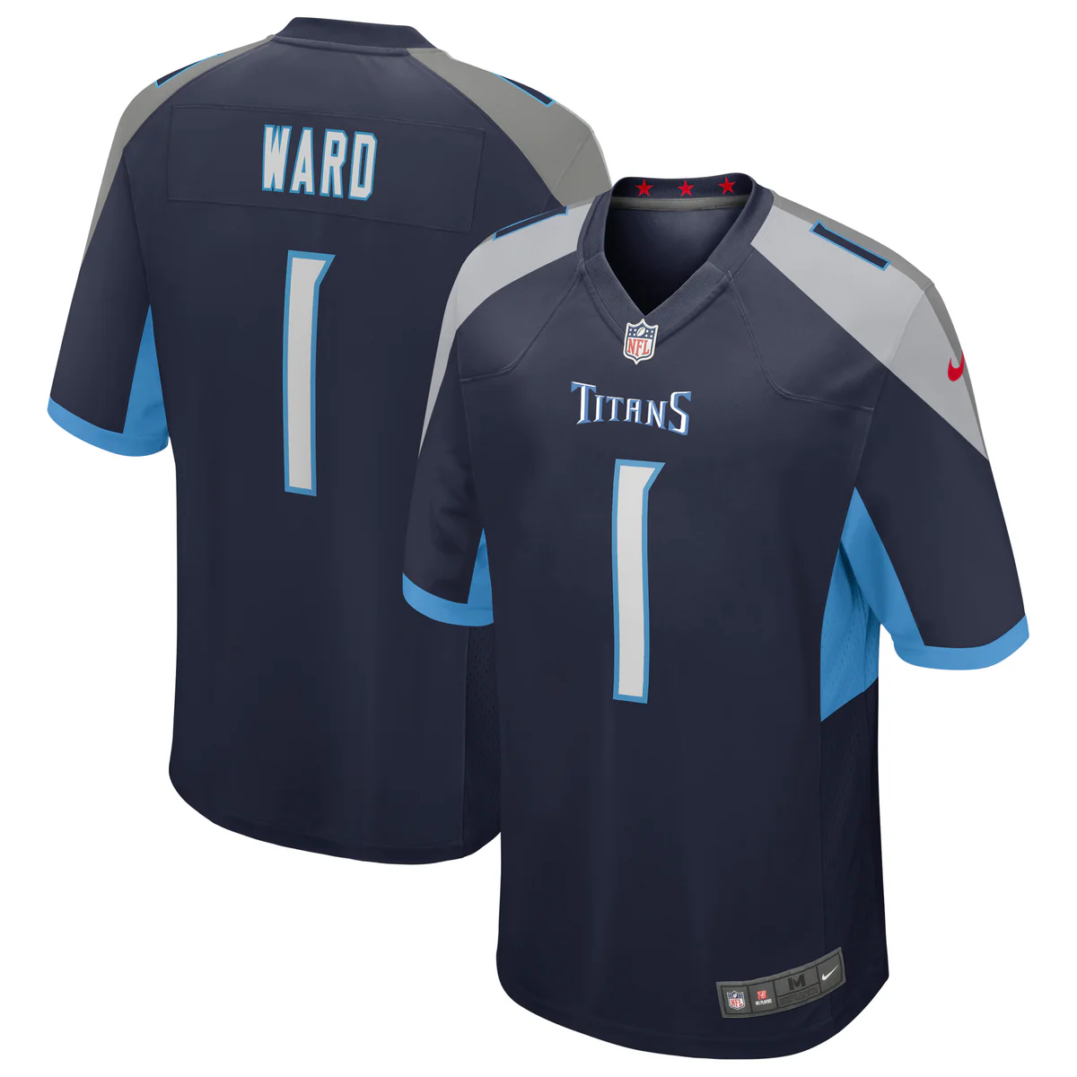 Tennessee Titans Nike NFL Home Game Jersey Ward 1