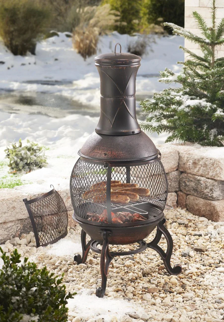 Terrassen-Grillofen aus Gusseisen – Für gemütliche Abende im Freien - Image 5