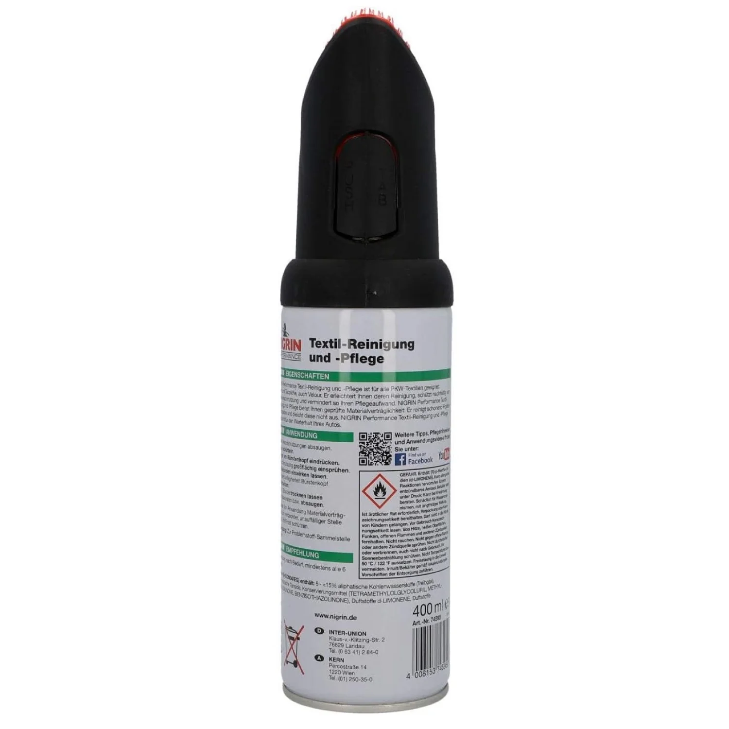 Textil-Reinigung und -Pflege 400ml - Image 2