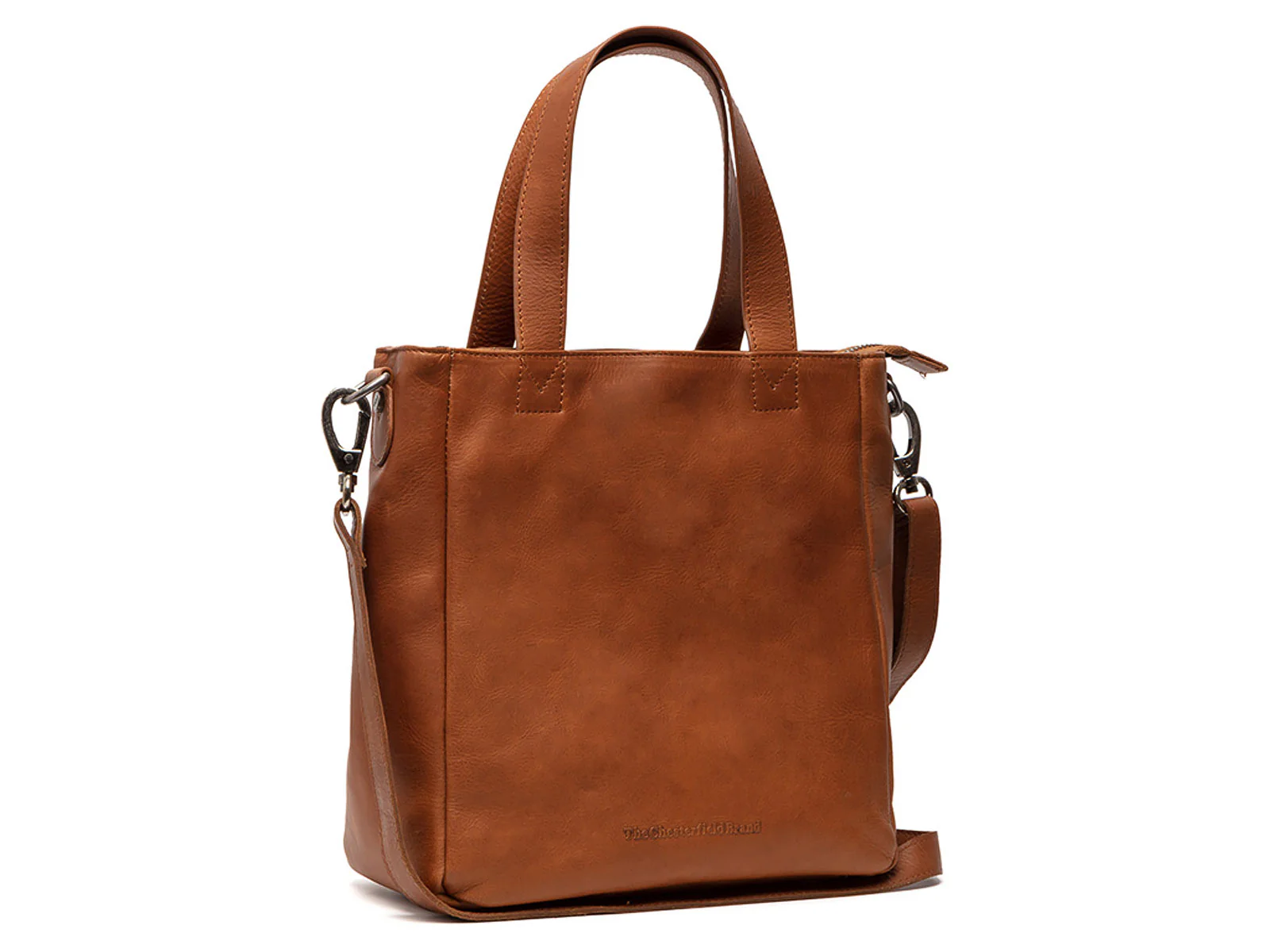 The Chesterfield Brand C38.0163 Nevada Shopper Wax Pull Up Leder 01 braun - Image 6