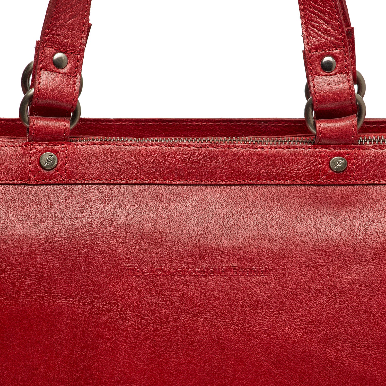 The Chesterfield Brand C38.0190 Stockholm Shopper Wax Pull Up Leder 05 white - Image 27