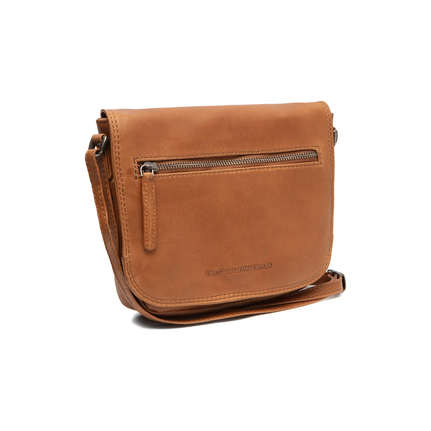 The Chesterfield Brand C48.0939 Coco Umhängetasche Wax Pull Up Leder 31 cognac