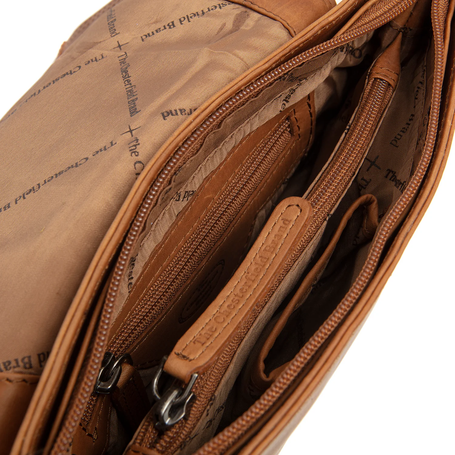 The Chesterfield Brand C48.0939 Coco Umhängetasche Wax Pull Up Leder 31 cognac - Image 5