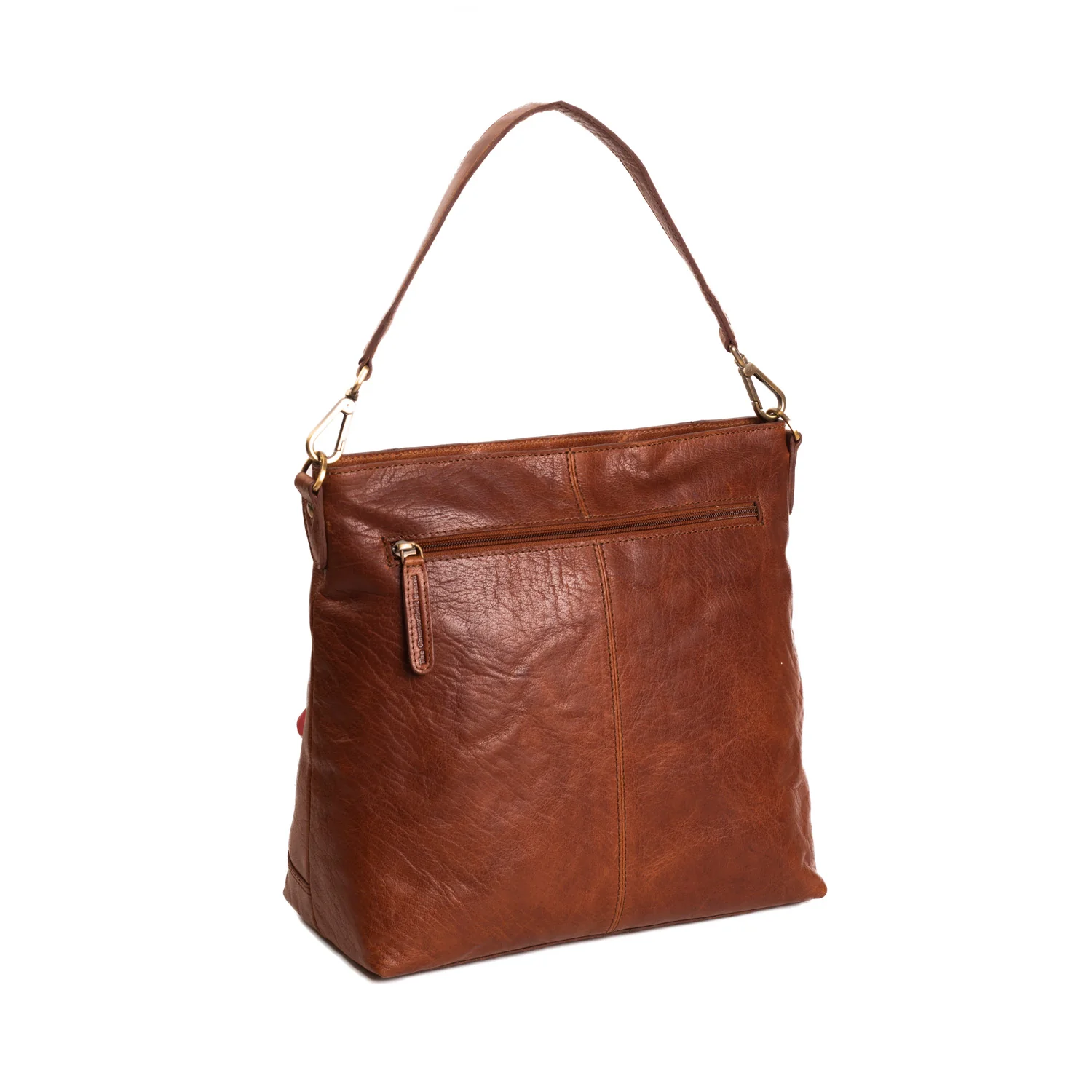 The Chesterfield Brand C48.1004 Annic Schultertasche Antique Buff Crumbled Leder 31 cognac - Image 2