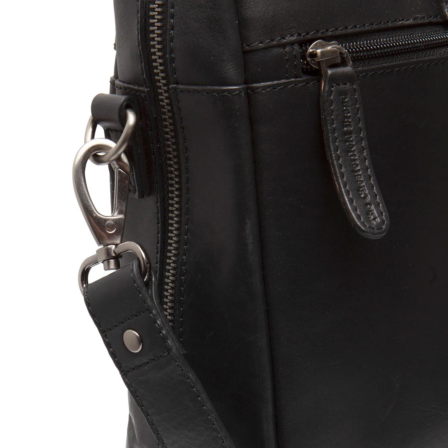 The Chesterfield Brand C48.1245 Modena Gusset Briefcase / Aktentasche Leder 00 schwarz - Image 7