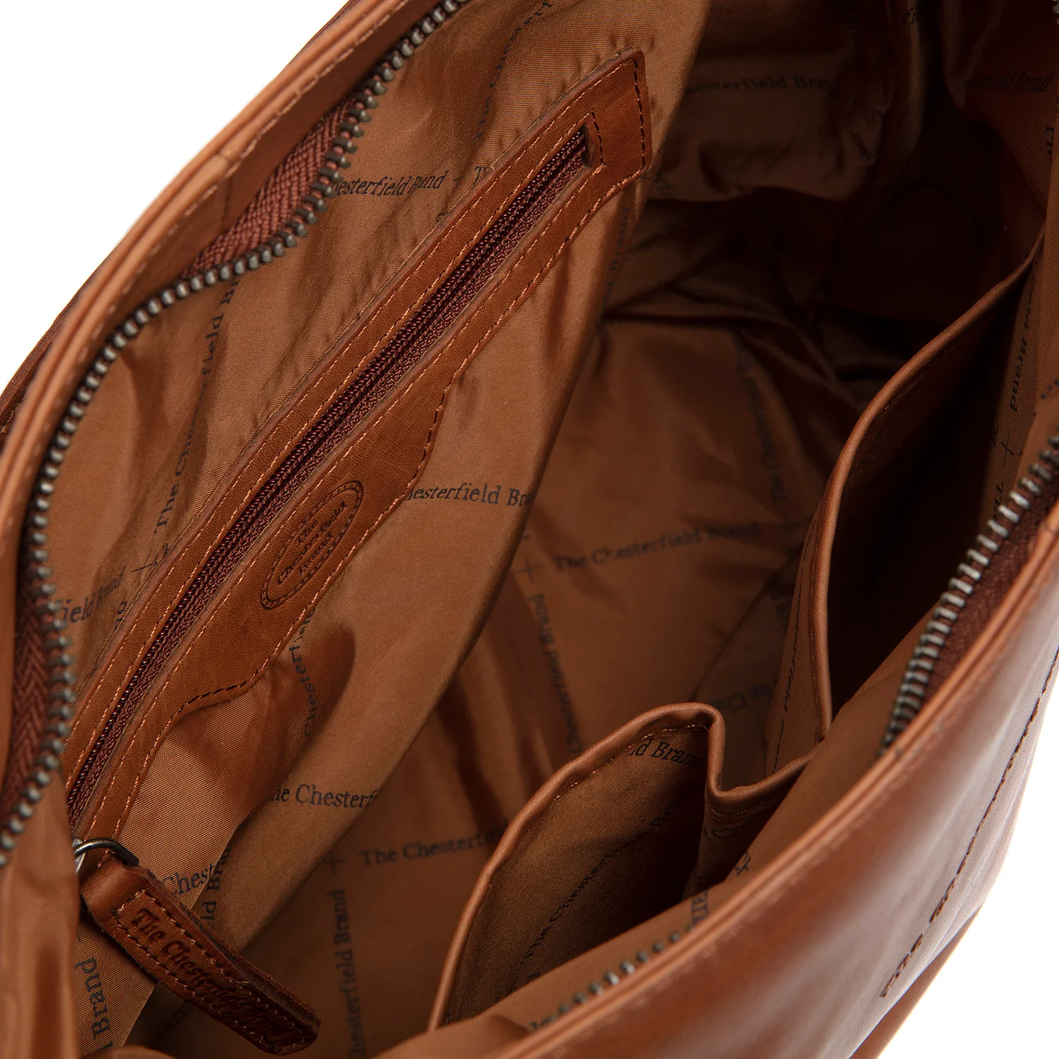 The Chesterfield Brand C48.1249 Aurora Hobo- oder Schultertasche Wax Pull Up Leder 31 cognac - Image 4