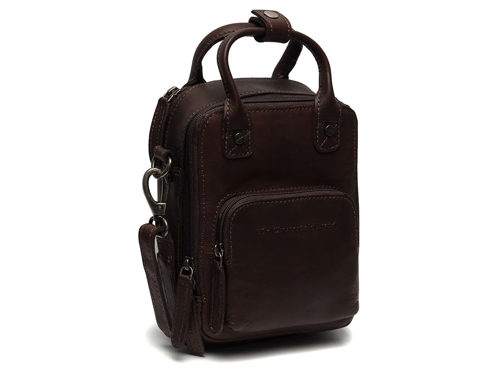 The Chesterfield Brand Umhängetasche C48.1175 Handtasche Morena Wax Pull Up Leder 01 braun