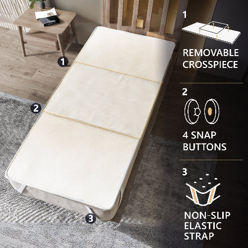 The White Stone Set mit 3 Schutzauflagen 90x75 cm Wasserdicht und Wiederverwendbar - Image 48