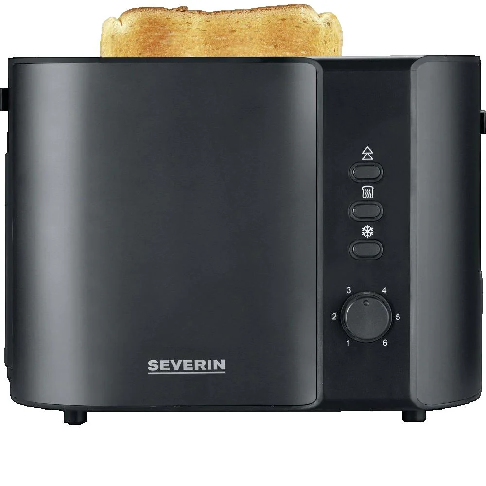 Toaster Edelstahl schwarz-matt 800 Watt - Image 3