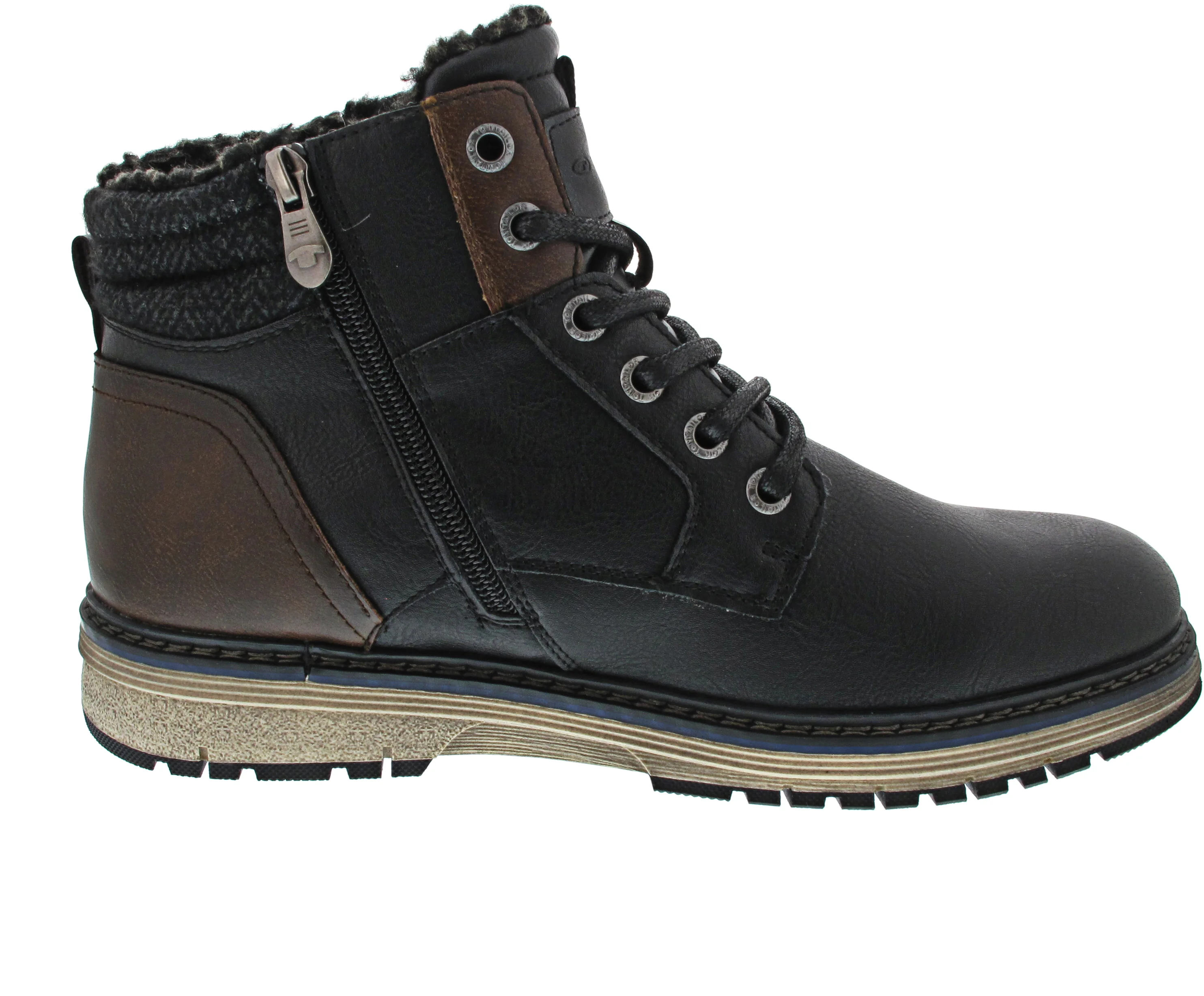 Tom Tailor Schnürstiefel Schwarz - Image 15