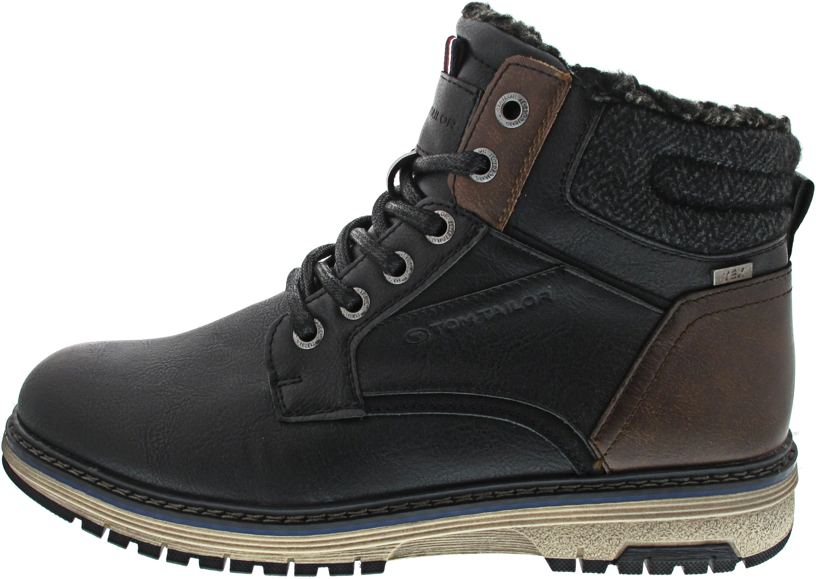 Tom Tailor Schnürstiefel Schwarz - Image 3
