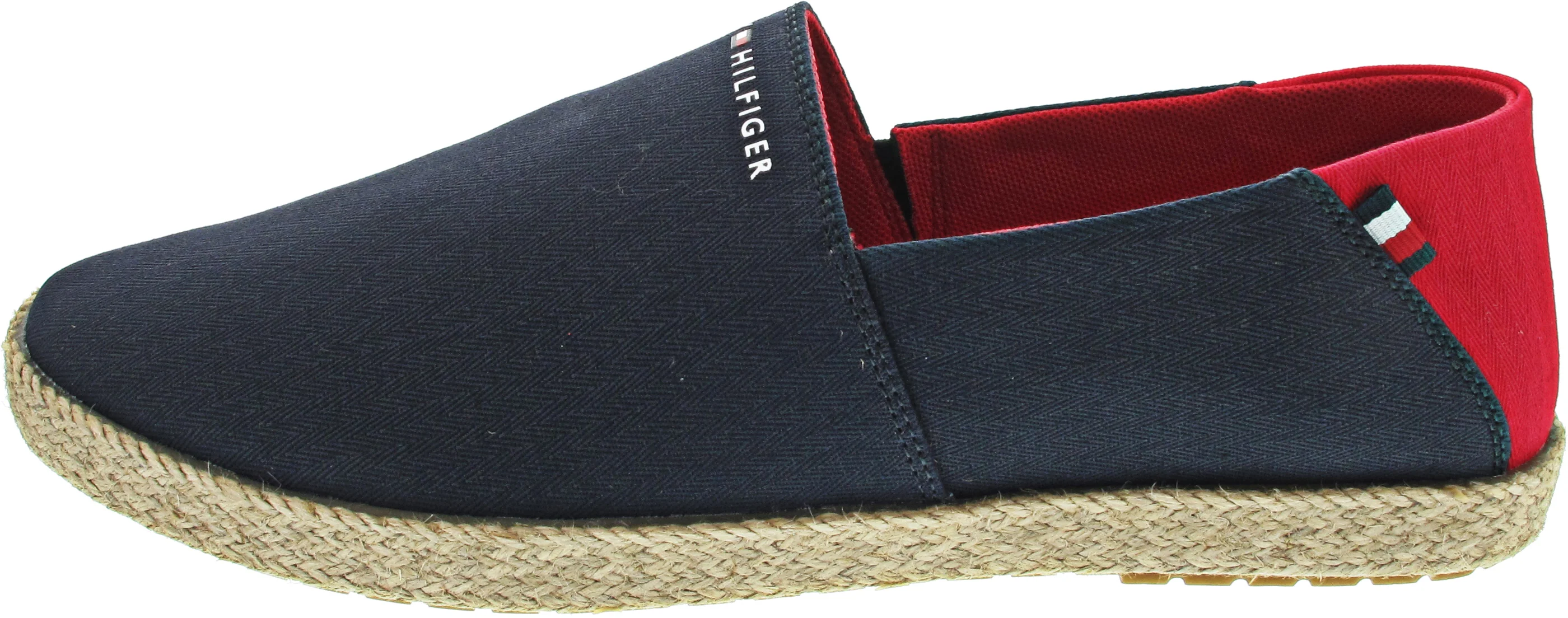 Tommy Hilfiger Espadrille Core Textil Slipper Blau - Image 2