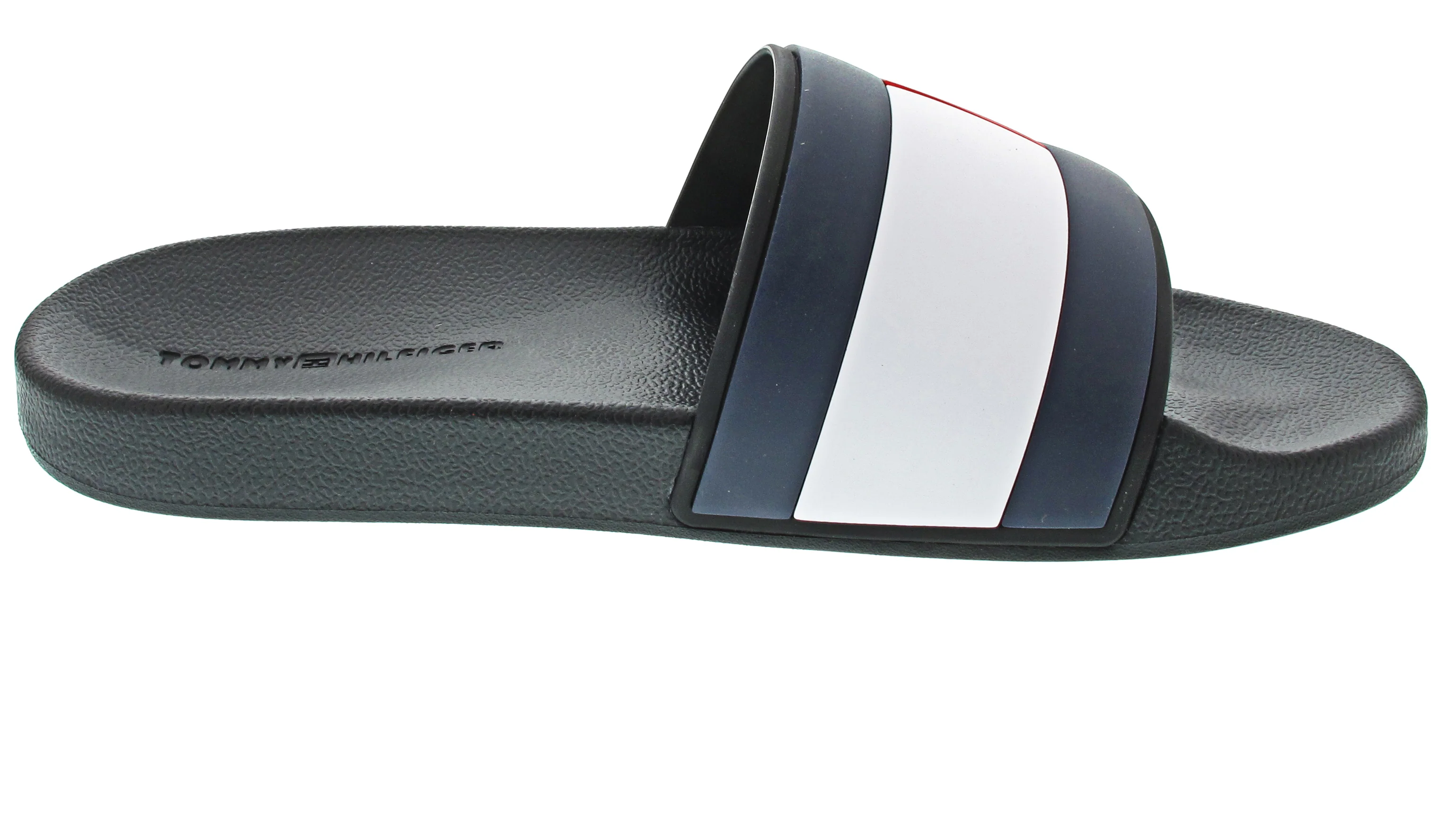 Tommy Hilfiger Flag Pool Slide Pantolette Schwarz - Image 11