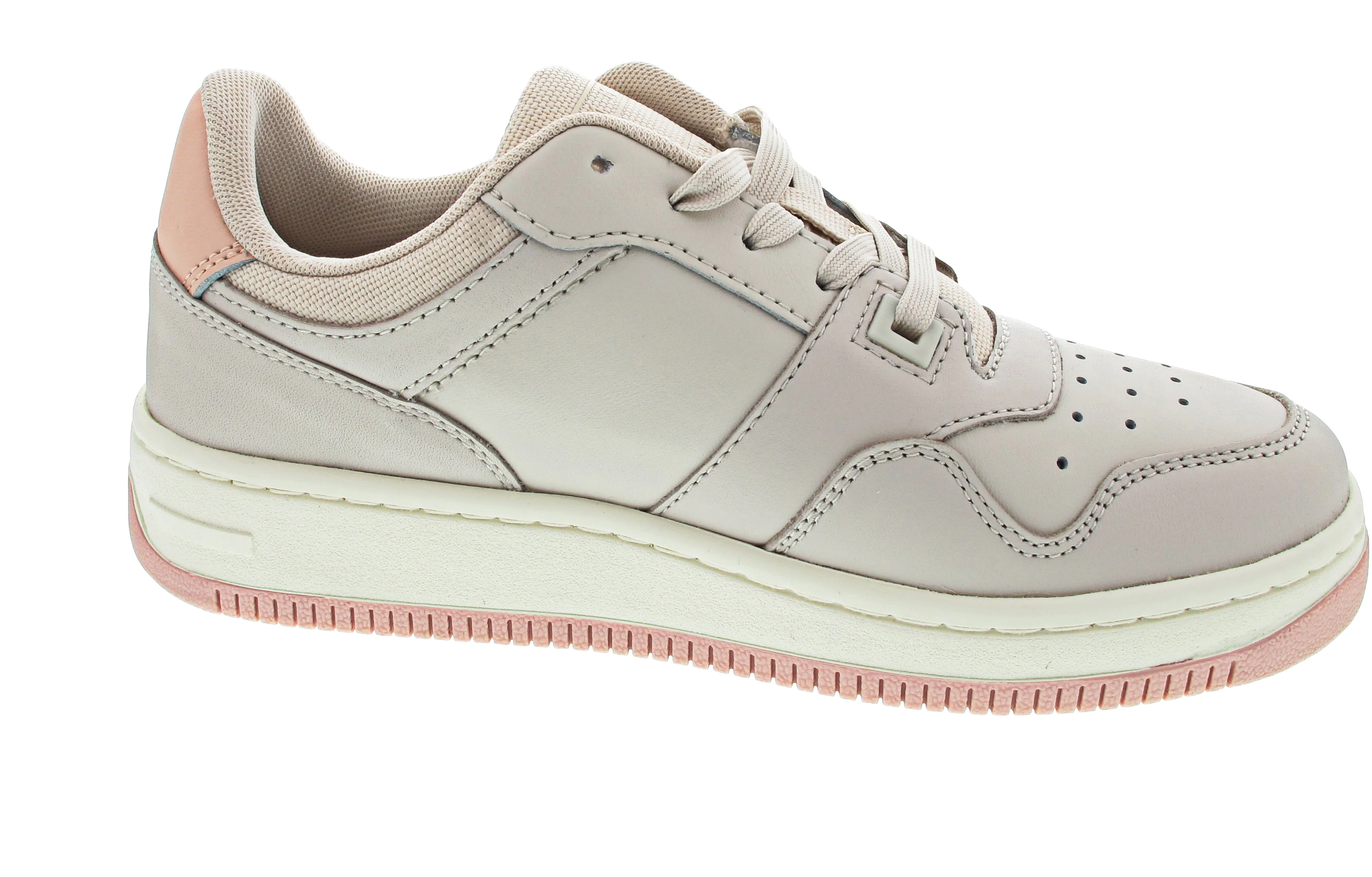 Tommy Jeans Retro Basket Wmn Sneaker Beige - Image 3
